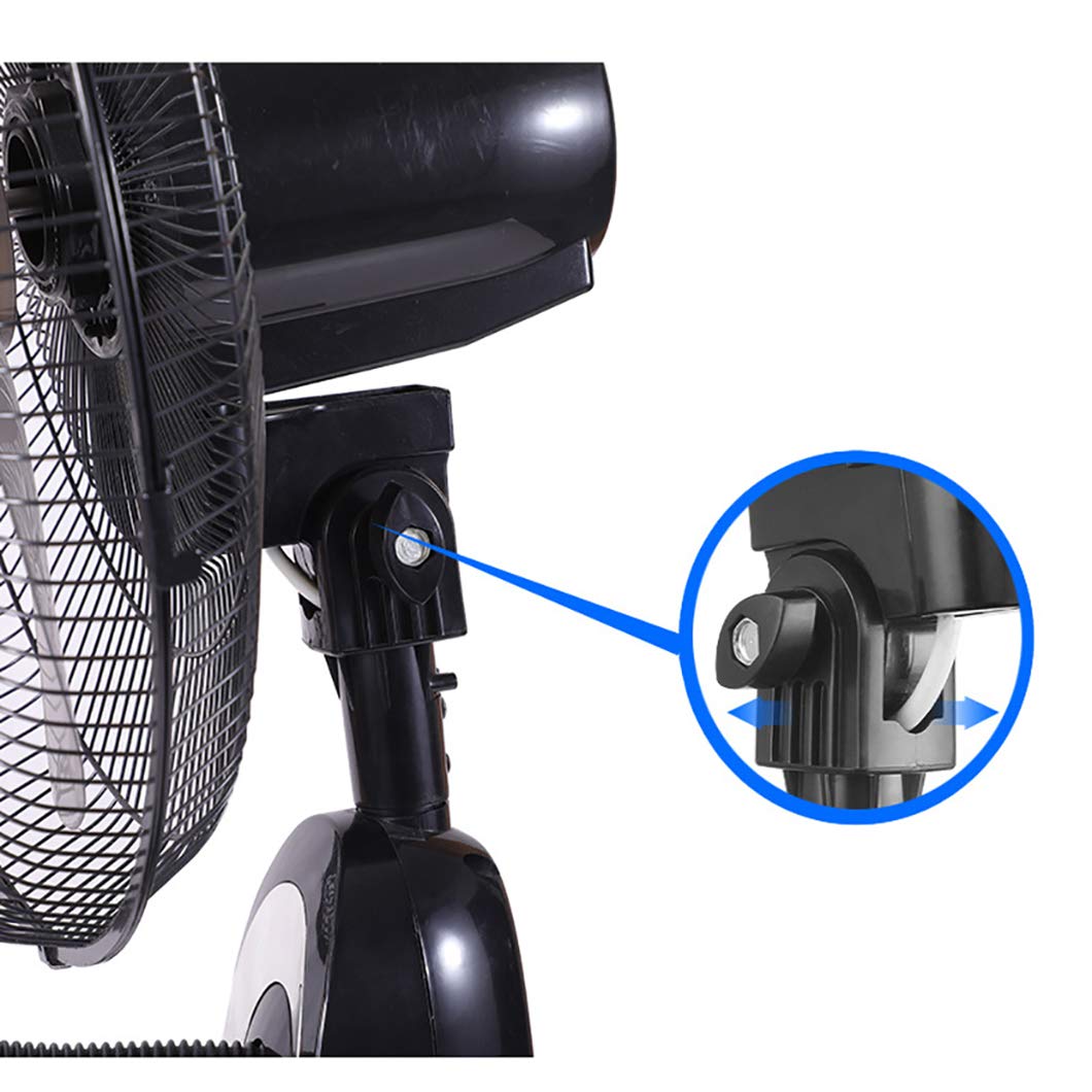 SYTH Oscillating Misting Fan with 3 Cooling Speeds - Portable Standing Humidifier with Timer for Outdoor Use - Perfect for Restaurants, Concerts, Gyms, Patios and Backyard Cooling