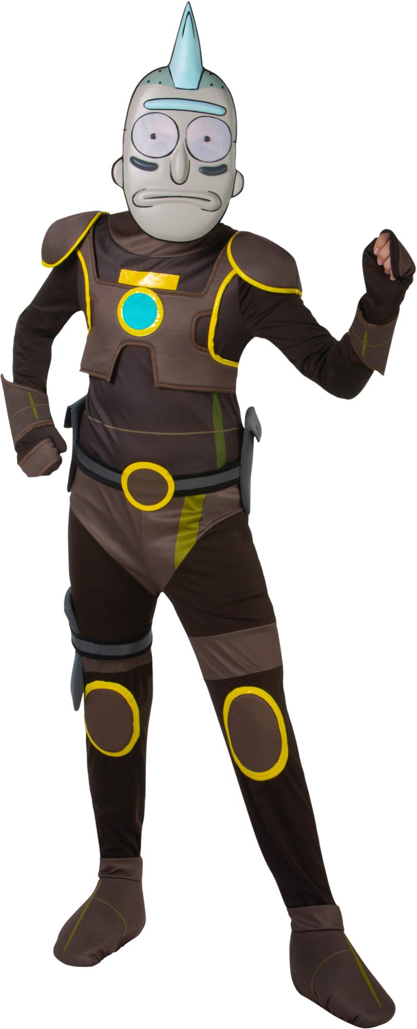 Rick and Morty Seal Team Rick Costume for Teens - Official Licensed Halloween Cosplay Outfit for Parties & Comic Conventions