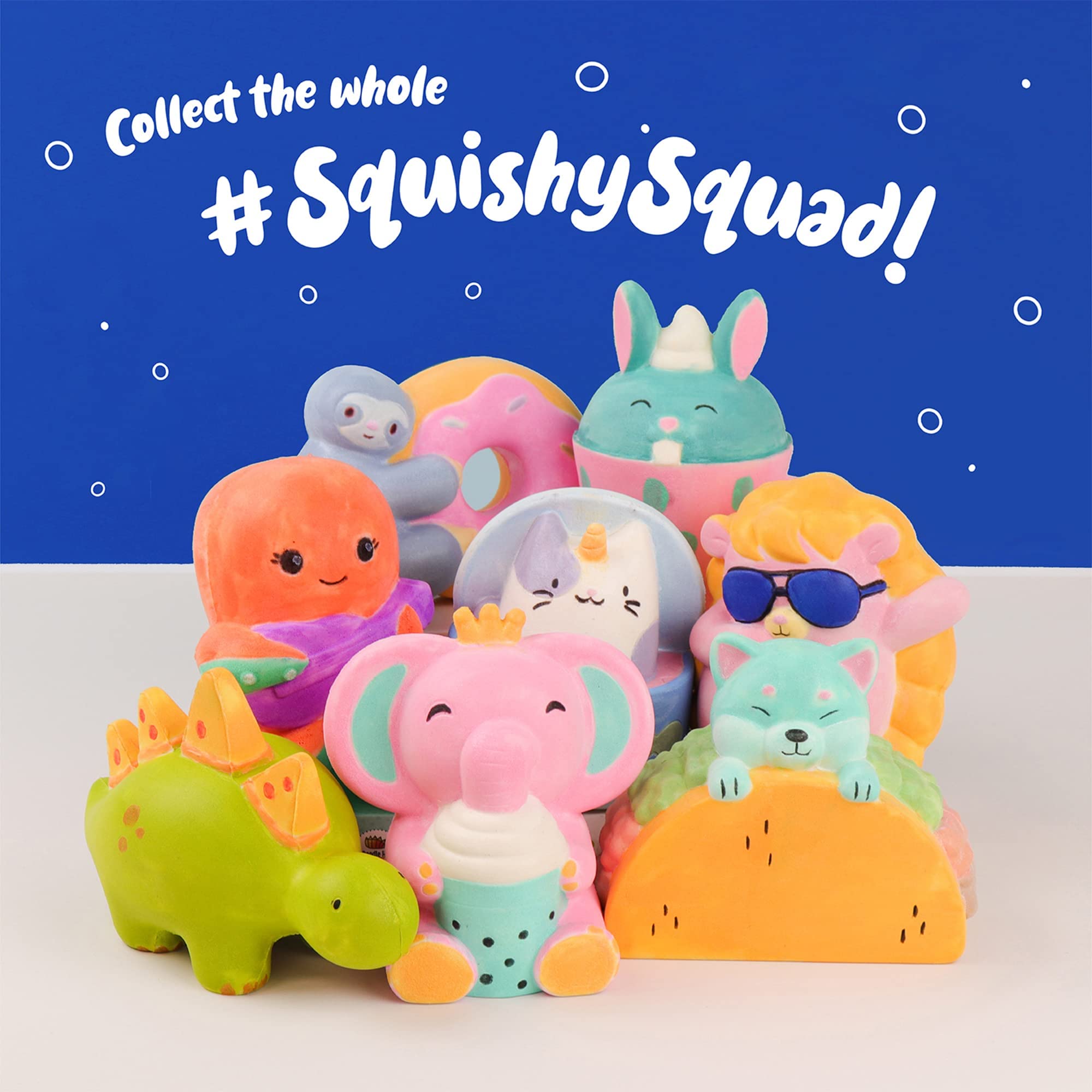 DOODLE HOG Hedgehog Squishy Painting Kit - Fun DIY Arts & Crafts for Kids Ages 8-12 - Slow Rise Squishy Animal Toys - Perfect Gift for Boys & Girls, Easter Basket Stuffers - Creative Play & Stress Relief for Children