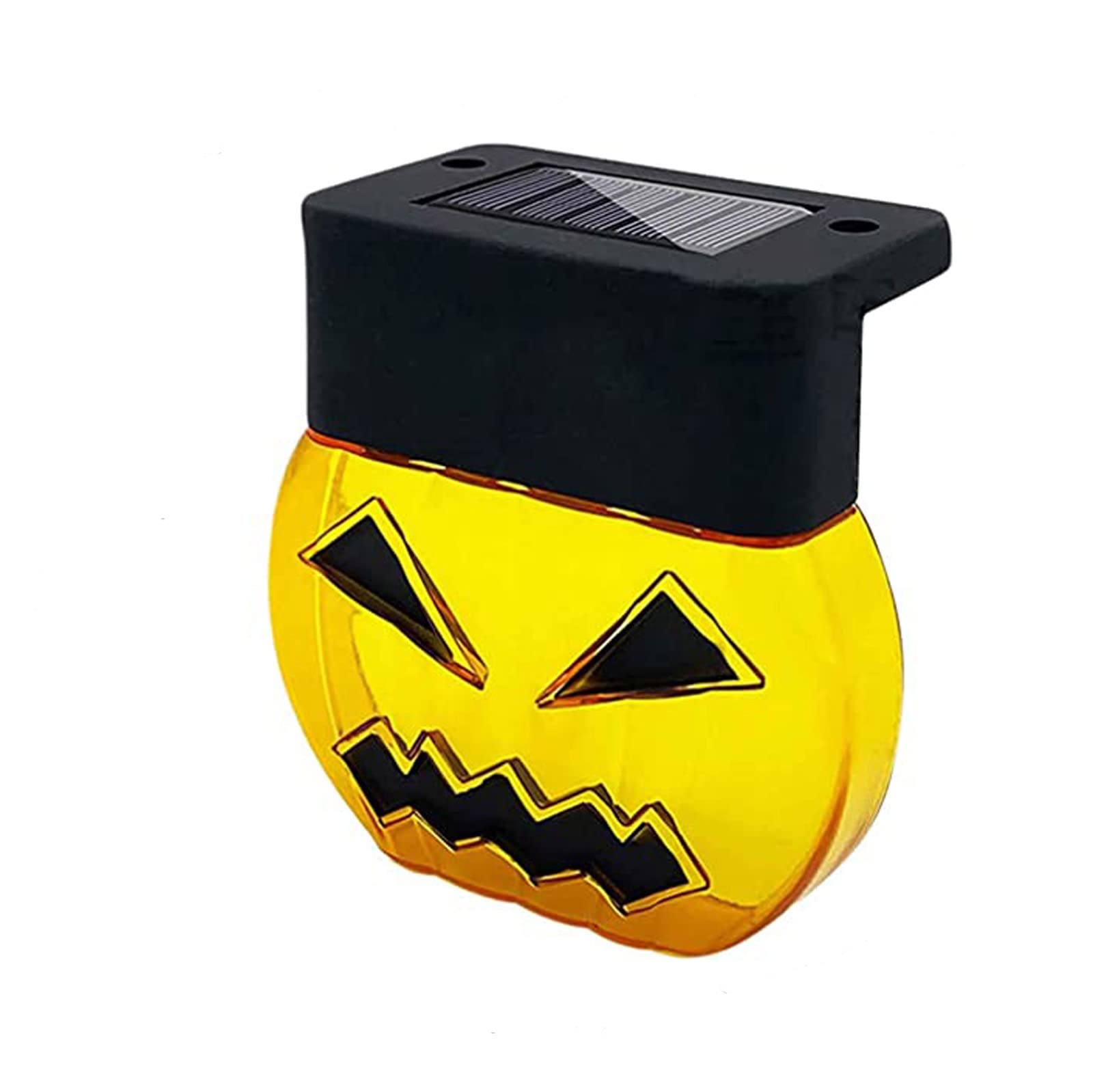 2023 Halloween LED Outdoor Lights - Waterproof Garden Fence Decorations with Auto Night Sensor for Halloween Party, Yard, Porch & Home Decor (Black, One Size) - Perfect for Trick-or-Treating, Haunted House Themes & Spooky Atmosphere Creation