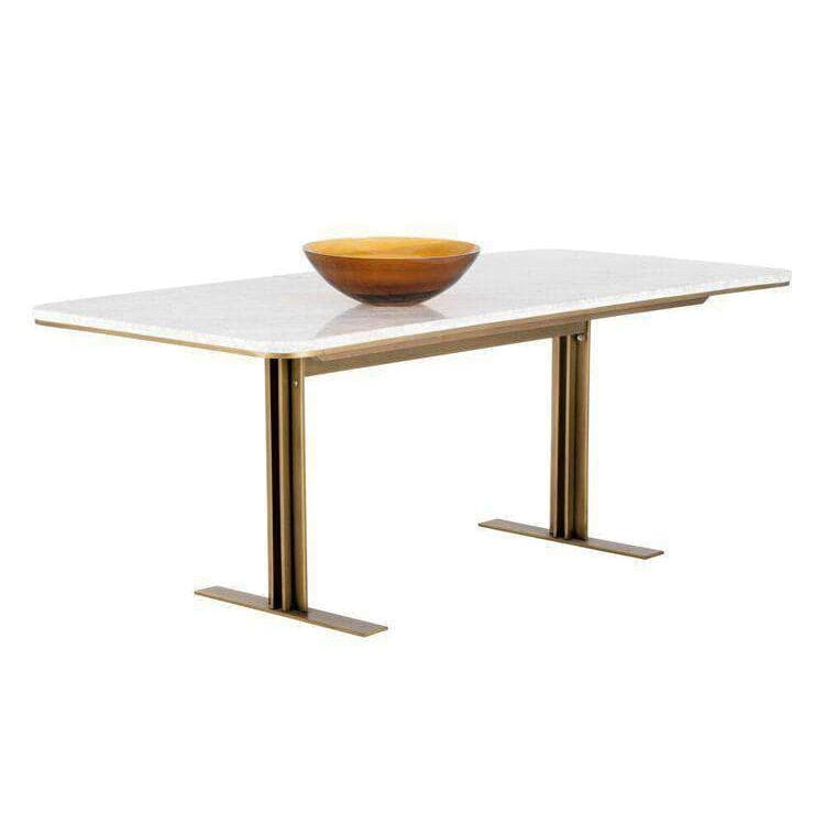 Ambrosia Solid Wood Dining Table - Modern Farmhouse Style for Kitchen & Dining Room - Perfect for Family Gatherings & Dinner Parties