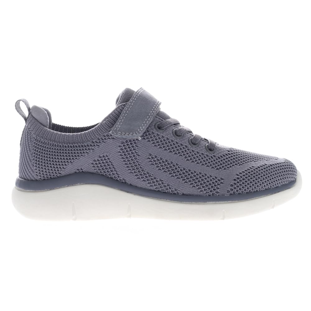 Propet Women's Stevie Lace Up Sneakers - Casual Walking Shoes for Women, Grey | Comfortable Everyday Shoes for Work, Travel & Outdoor Activities