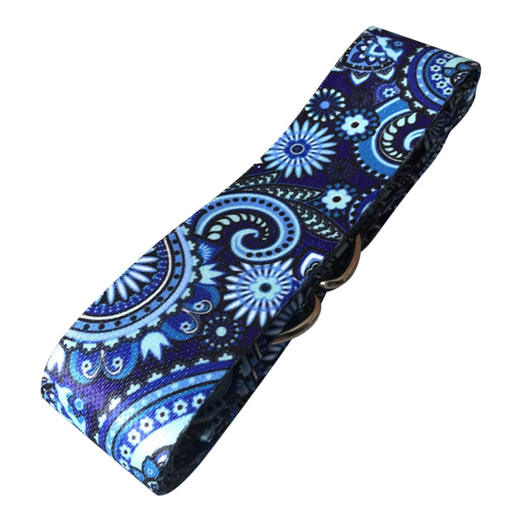 Premium Yoga Strap for Women - Non-Slip Stretching Band for Flexibility Training, Leg Stretching & Home Workouts | Ideal for Yoga, Pilates, Fitness & Door Stretching Exercises