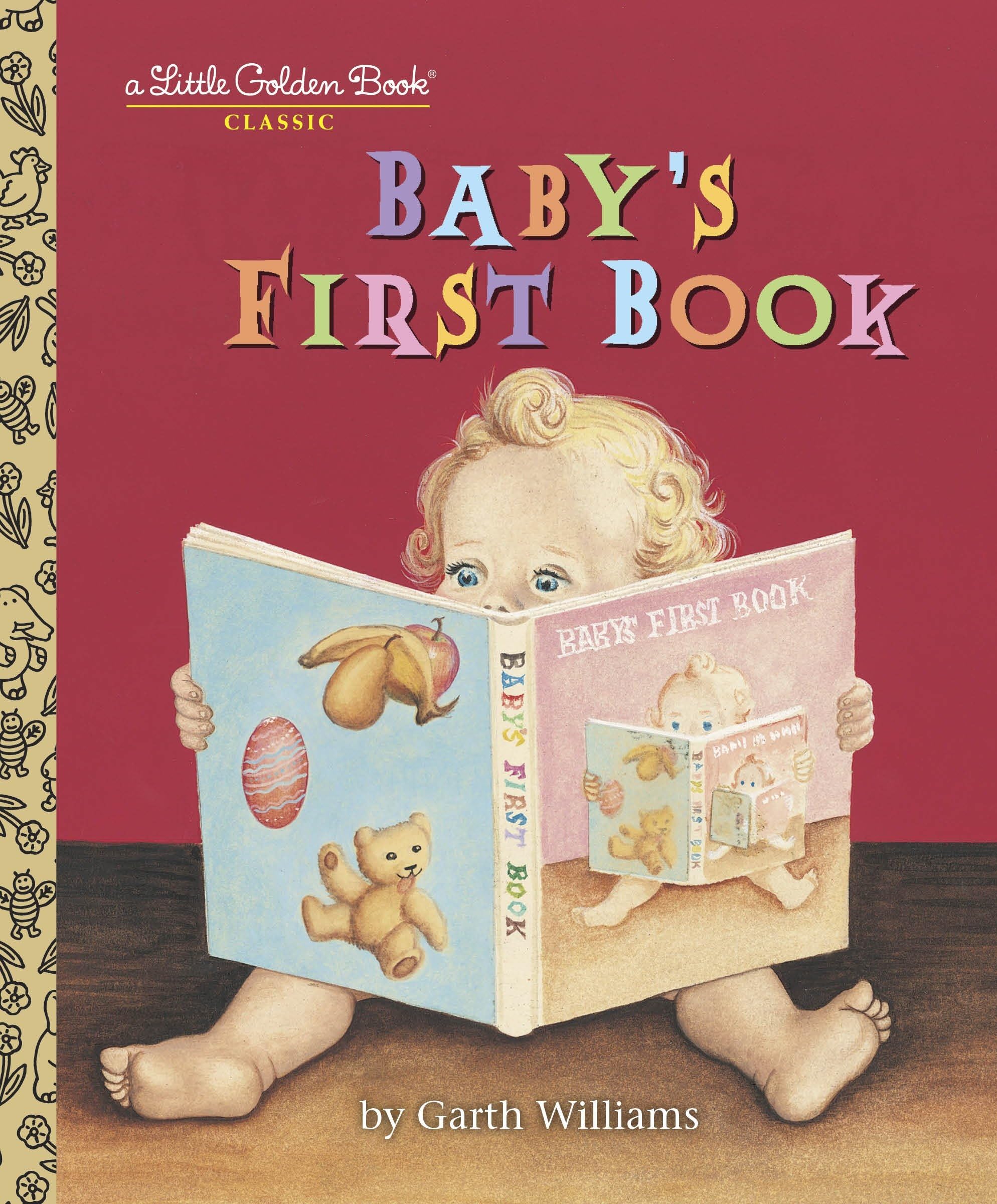 Baby's First Book - Little Golden Book Classic for Early Learning & Bedtime Stories - Perfect for Newborns, Infants & Toddlers