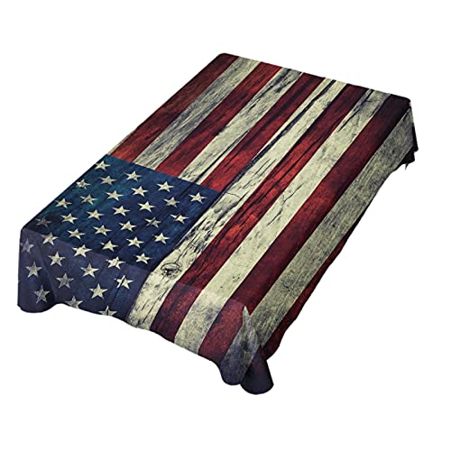 T Wood Grain American Flag
