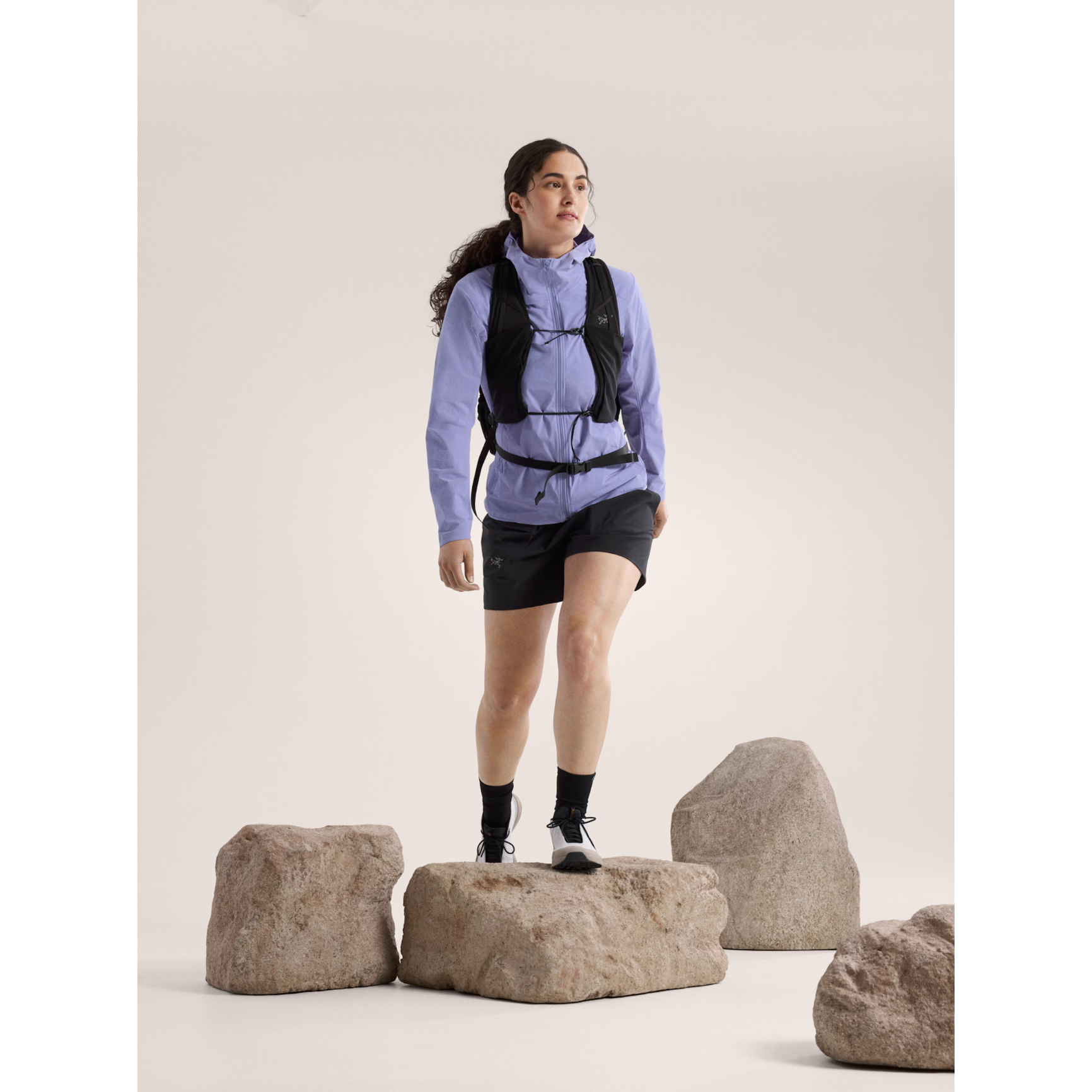 Arc'teryx Women's Gamma Lightweight Hoody Jacket - Water-Resistant Softshell for Hiking, Climbing & Outdoor Adventures