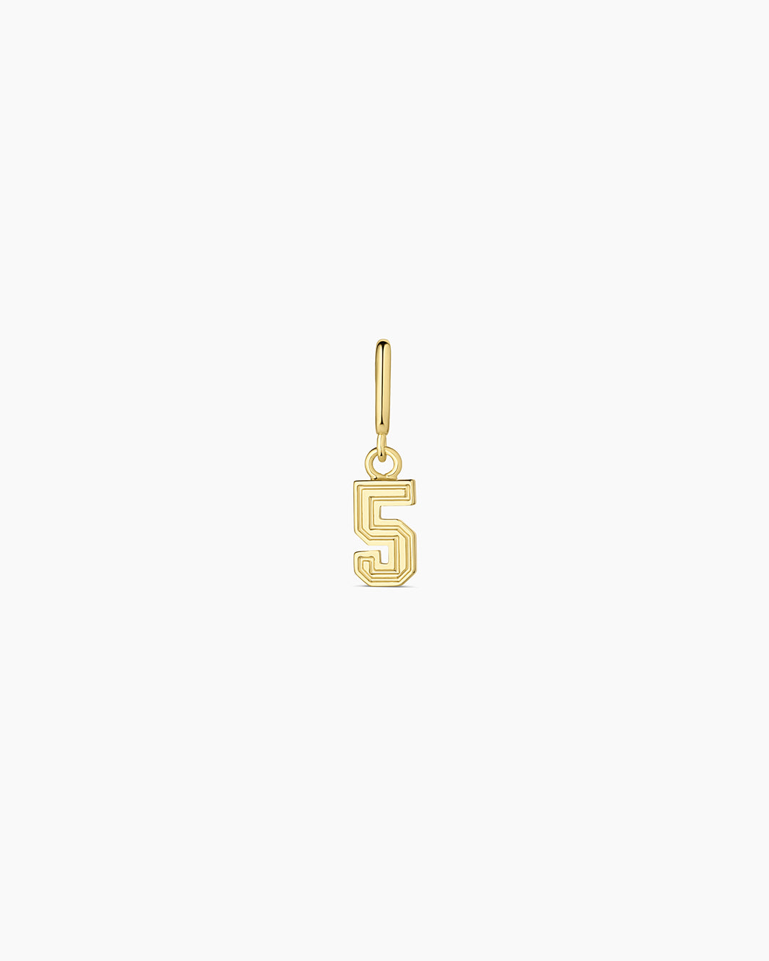 Varsity Numbers Parker Charm - Stylish Letterman Jacket Accessory for High School & College Sports Fans - Perfect for Game Days, Graduation Gifts & Team Spirit Events