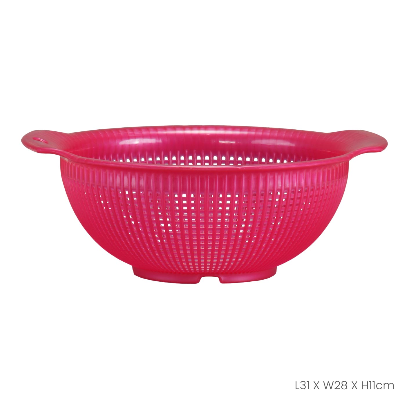 Stainless Steel Colander No.4 (1084) - Durable Kitchen Strainer for Pasta, Vegetables & Fruits - Perfect for Cooking, Baking & Meal Prep