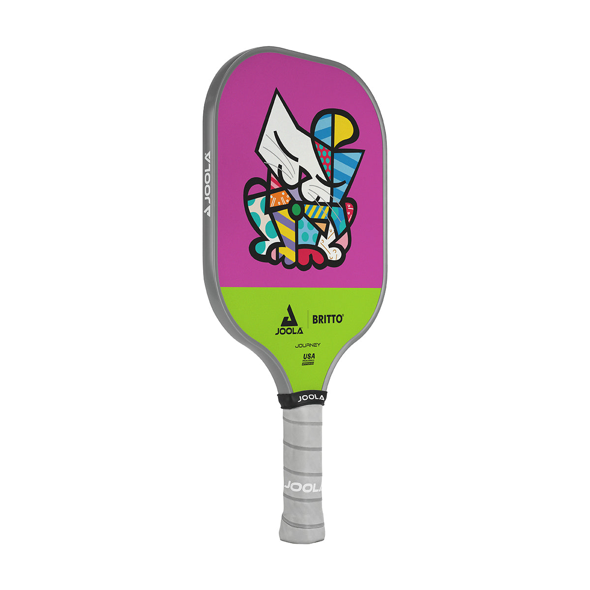 JOOLA BRITTO Pickleball Paddle - Premium Carbon Fiber Surface with Cushion Grip - USA Pickleball Approved - Perfect for Indoor & Outdoor Games, Tournaments & Recreational Play