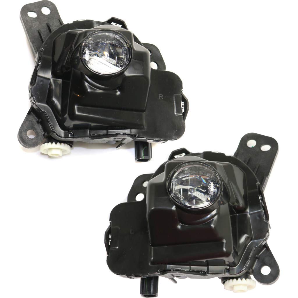 2013-2016 Mazda CX-5 LED Fog Light Assembly Pair - DOT Certified Replacement for Driver & Passenger Side (MA2592127 MA2593127) | Enhanced Visibility for Night Driving & Bad Weather Conditions