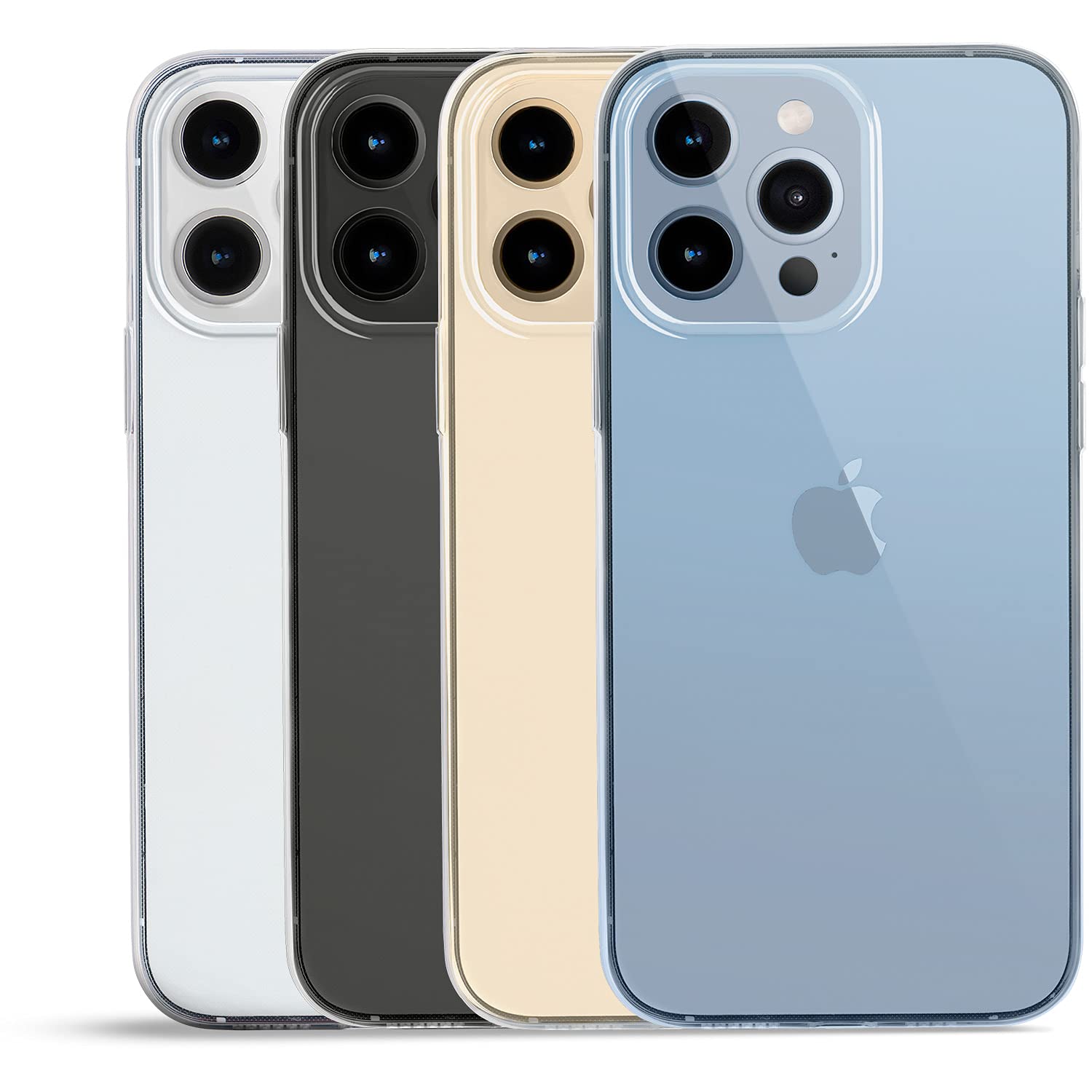 Totallee Ultra Thin Clear iPhone 13 Pro Max Case - Slim Minimalist Protective Cover for Apple iPhone 13 Pro Max (2021) - Perfect for Everyday Use, Work & Travel (Transparent)