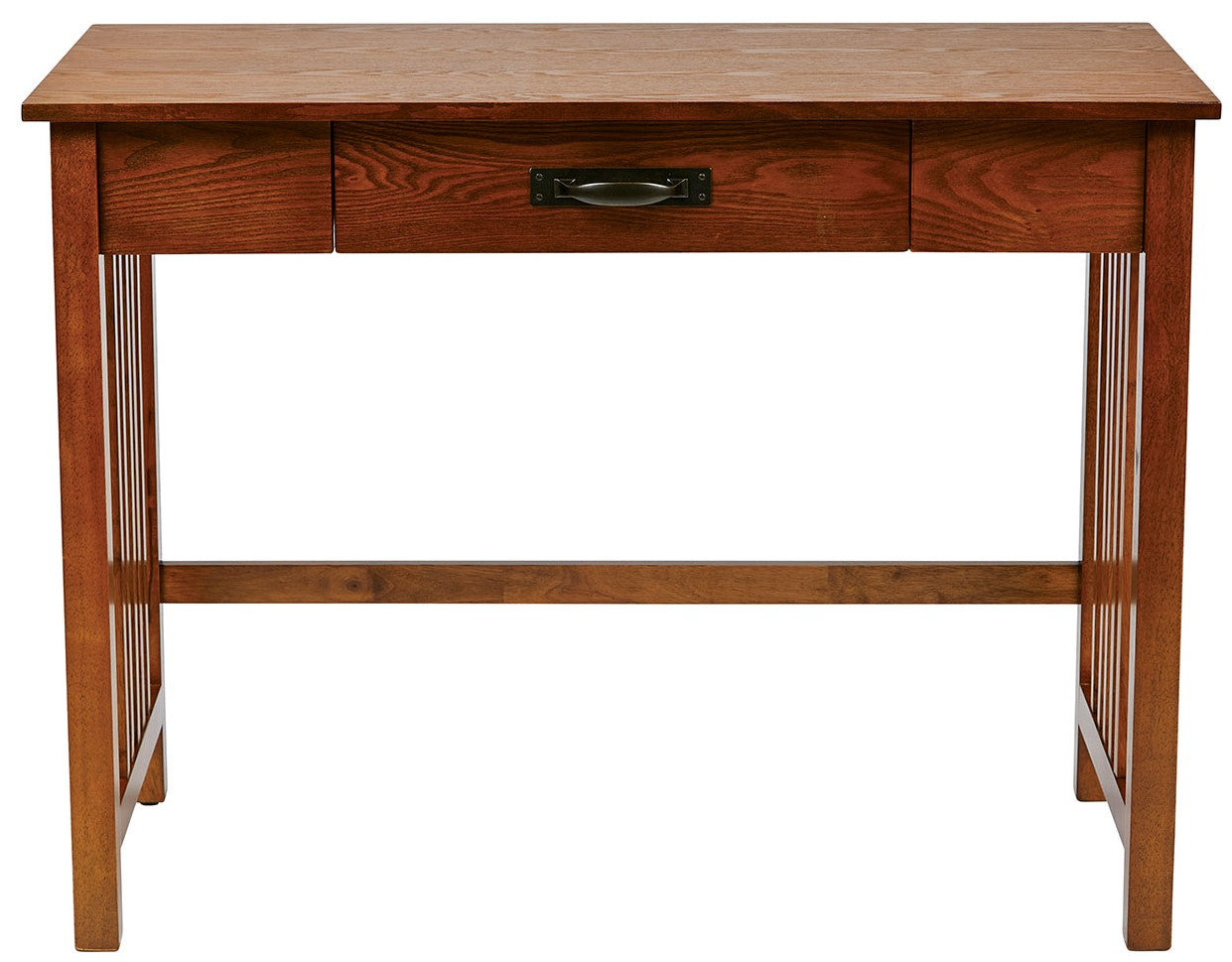 OSP Designs Sierra Mission Writing Desk with Pull-Out Drawer - Solid Wood Home Office Desk for Study & Work [SRA25] - Perfect for Home Office, Study Room & Small Spaces