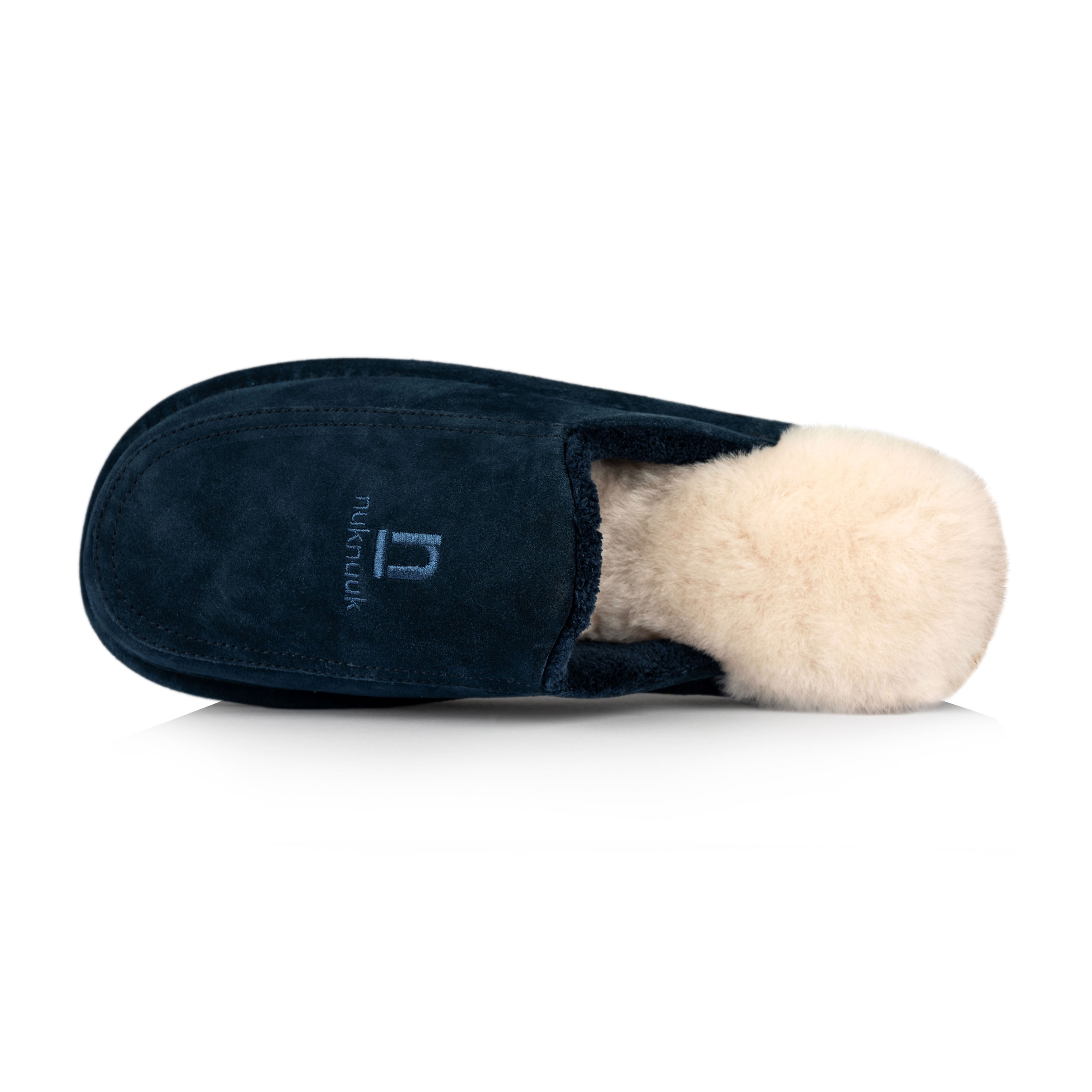 Men's Navy Blue Slippers for Toddlers - Comfortable Indoor/Outdoor House Shoes for Boys, Perfect for Home, Garden & Casual Wear