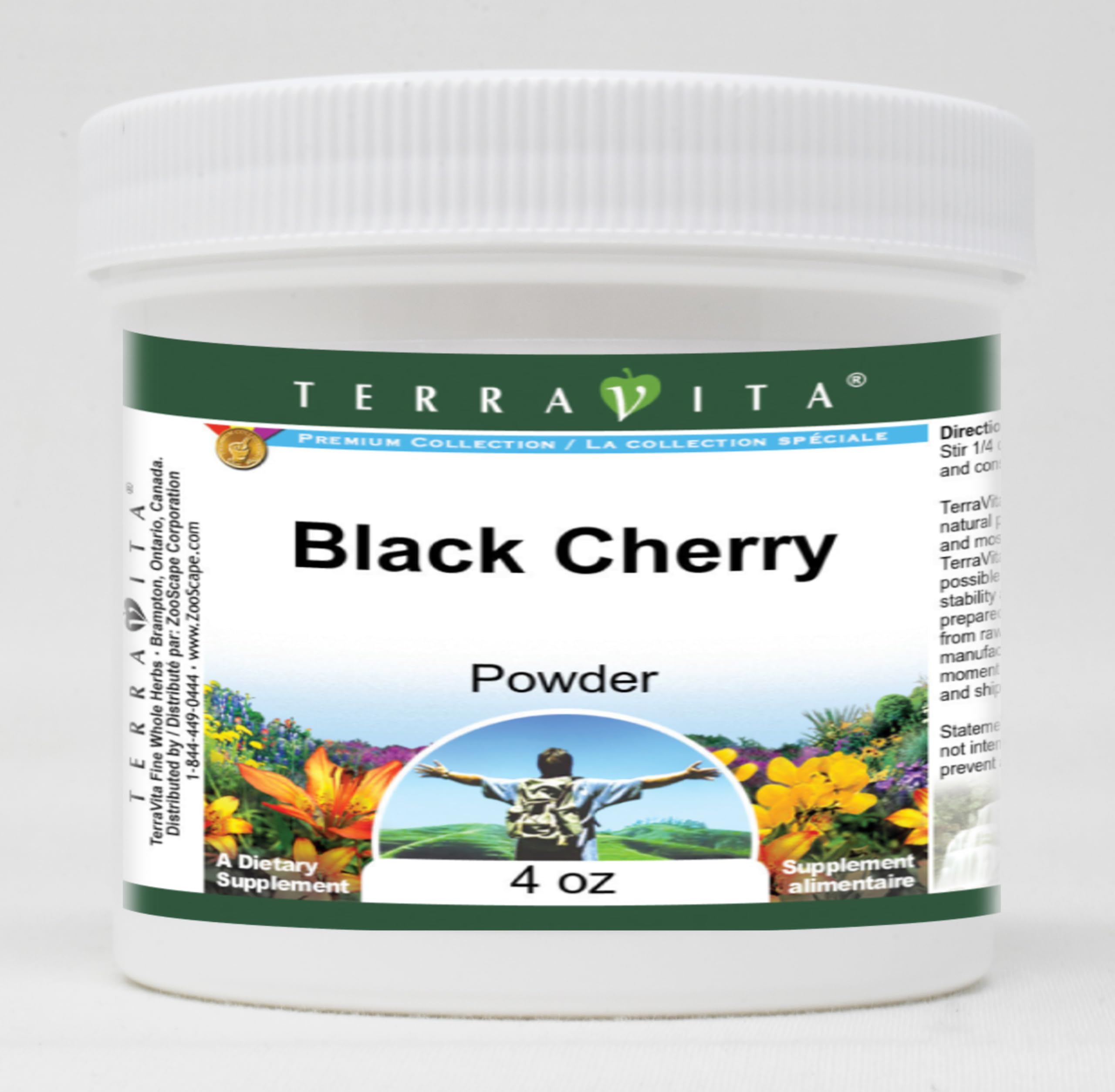 Organic Black Cherry Powder 4 oz (3 Pack) - Antioxidant Superfood for Smoothies, Baking & Healthy Recipes | ZIN: 519219