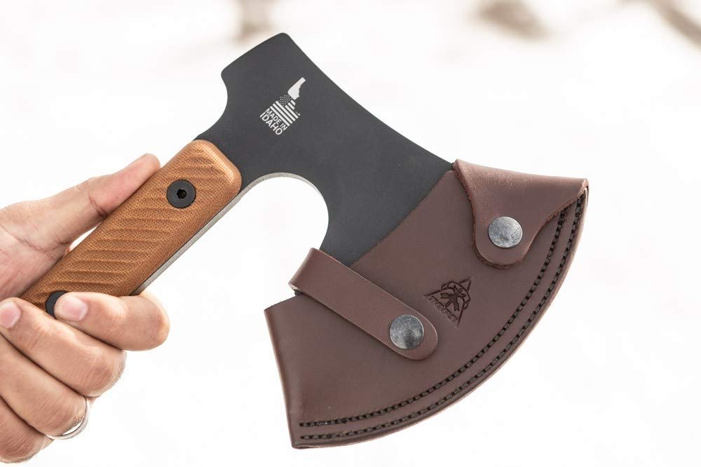 TOPS Knives TPHIM01 High Impact Survival Axe - Tactical Camping, Bushcraft & Outdoor Adventure Tool for Hiking, Hunting & Emergency Preparedness