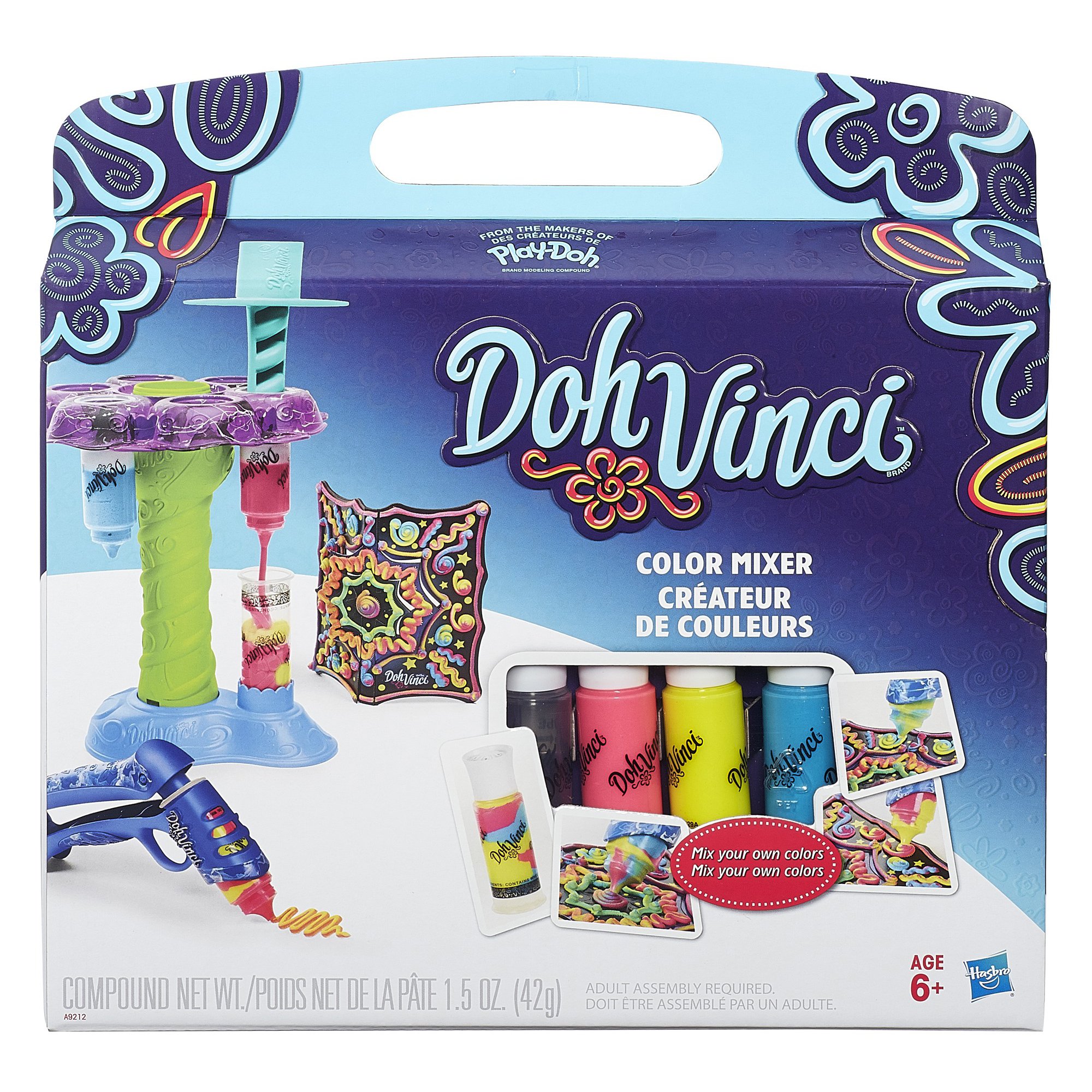 Play-Doh Blendables Color Mixer Set - 10 Non-Toxic Modeling Clay Colors for Kids Arts & Crafts - Perfect for DIY Projects, School Activities & Creative Play