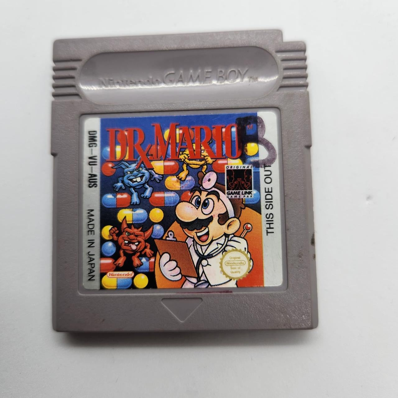 Original Nintendo Gameboy Game Cartridge - Super Mario Bros by Dr. X | Classic Retro Gaming for Collectors & Nostalgic Players | Perfect for Gift, Display & Vintage Gaming Sessions