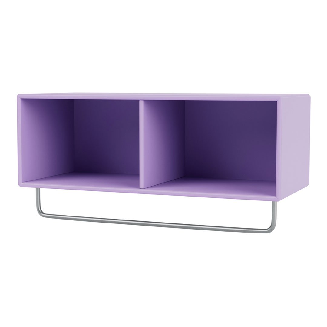 Wall Mounted Coat Shelf with Clothes Rack - Space Saving Entryway Organizer for Coats, Hats & Accessories | Perfect for Hallway, Mudroom & Closet Organization