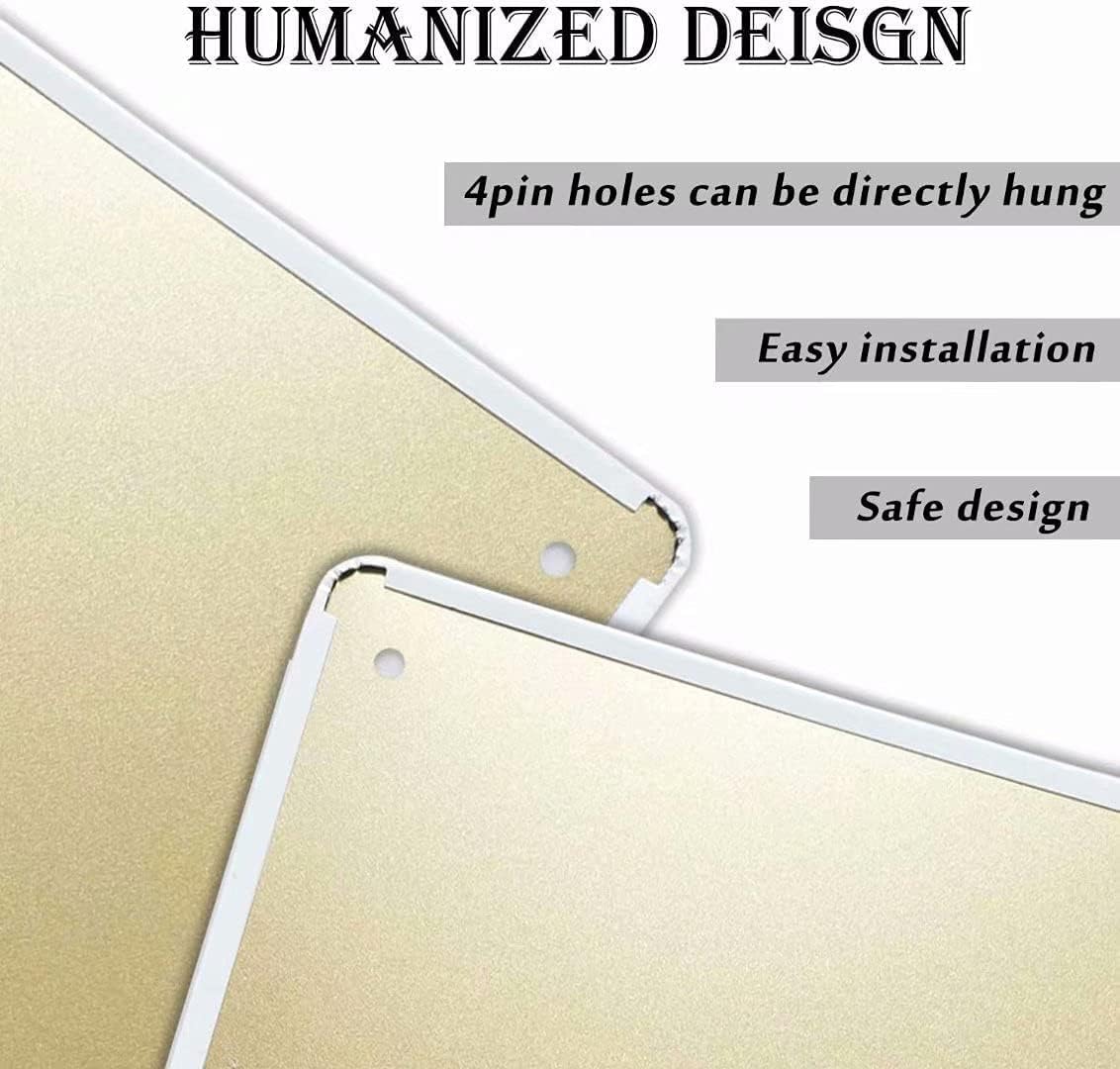 Basic Electrical Metal Signs 12x16in - Office & Home Wall Decor Guide