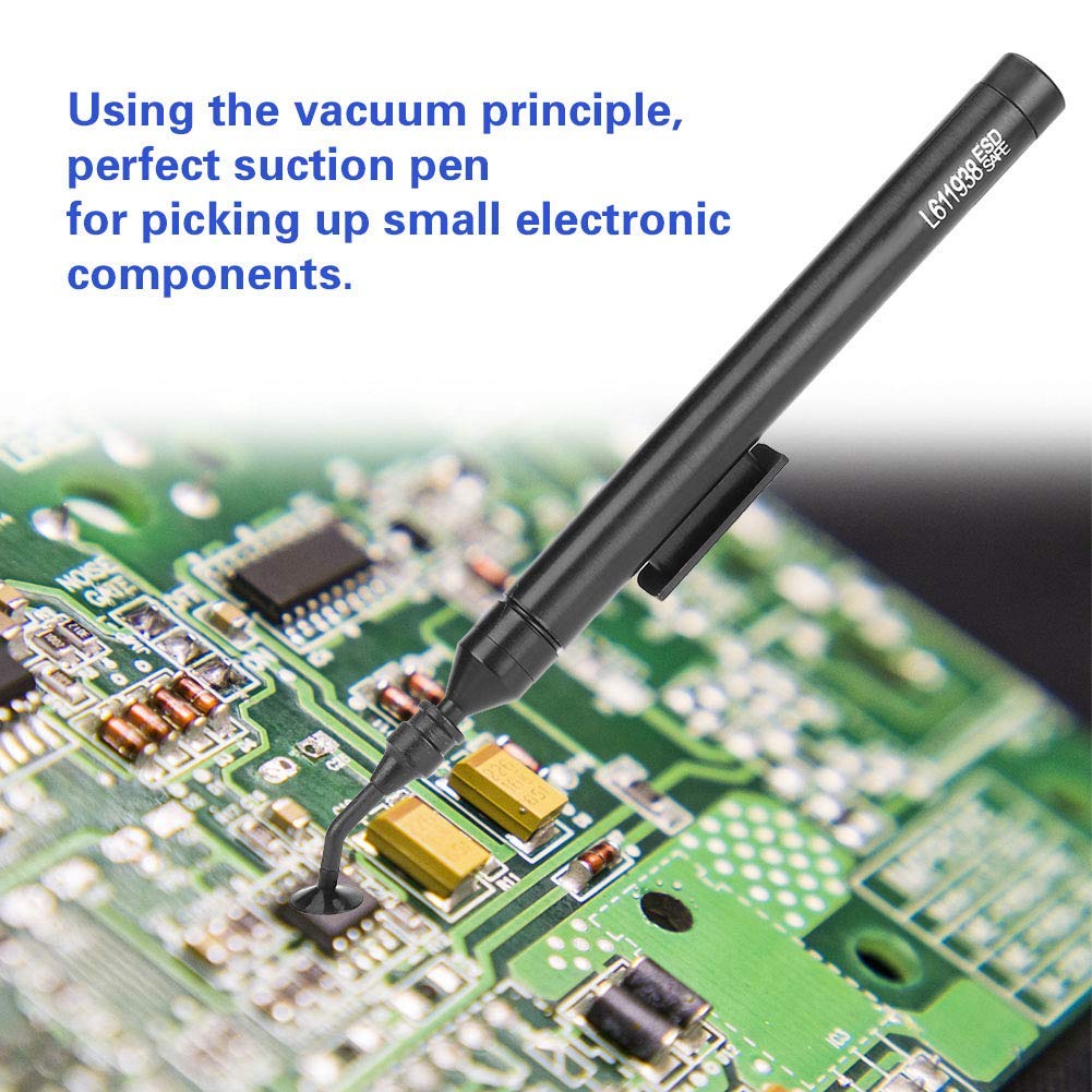 Vacuum Suction Pen - Manual SMD IC Pickup Tool Kit with Strong Suction for Electronics Repair, Soldering & PCB Work | Perfect for Component Handling & Precision Work