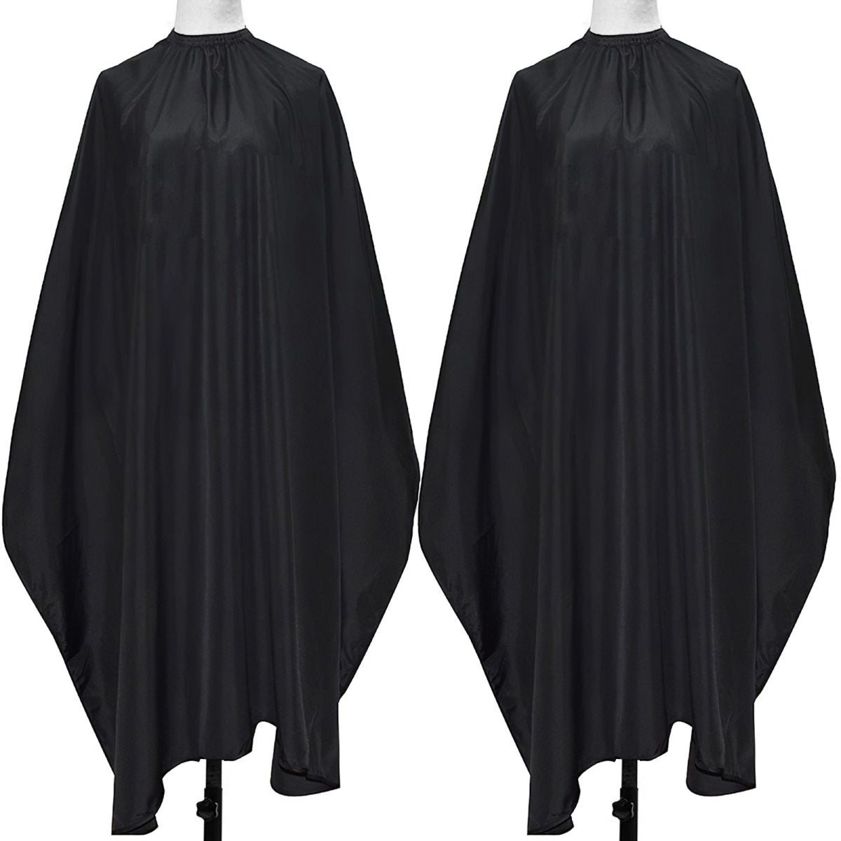 Professional Hair Cutting Cape - Waterproof & Reusable Barber Cloak for Salon & Home Use - Single Color (Black/Blue/Red) - Perfect for Haircuts, Styling & Grooming at Home or Salon