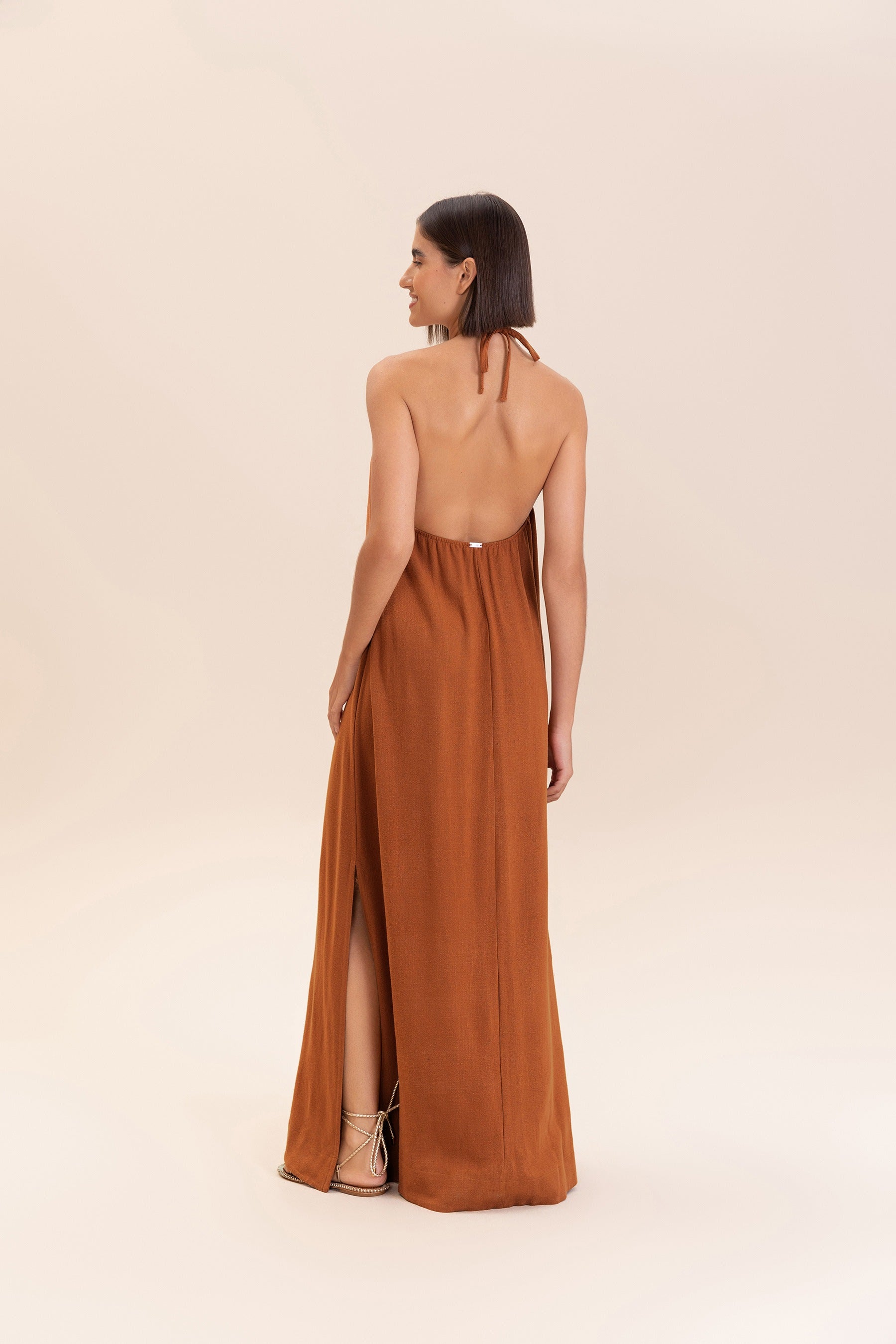 Coast Women's Long Maxi Dress - Flowy Summer Beach Dress for Vacation, Party & Casual Wear | Elegant Boho Style with Side Slit