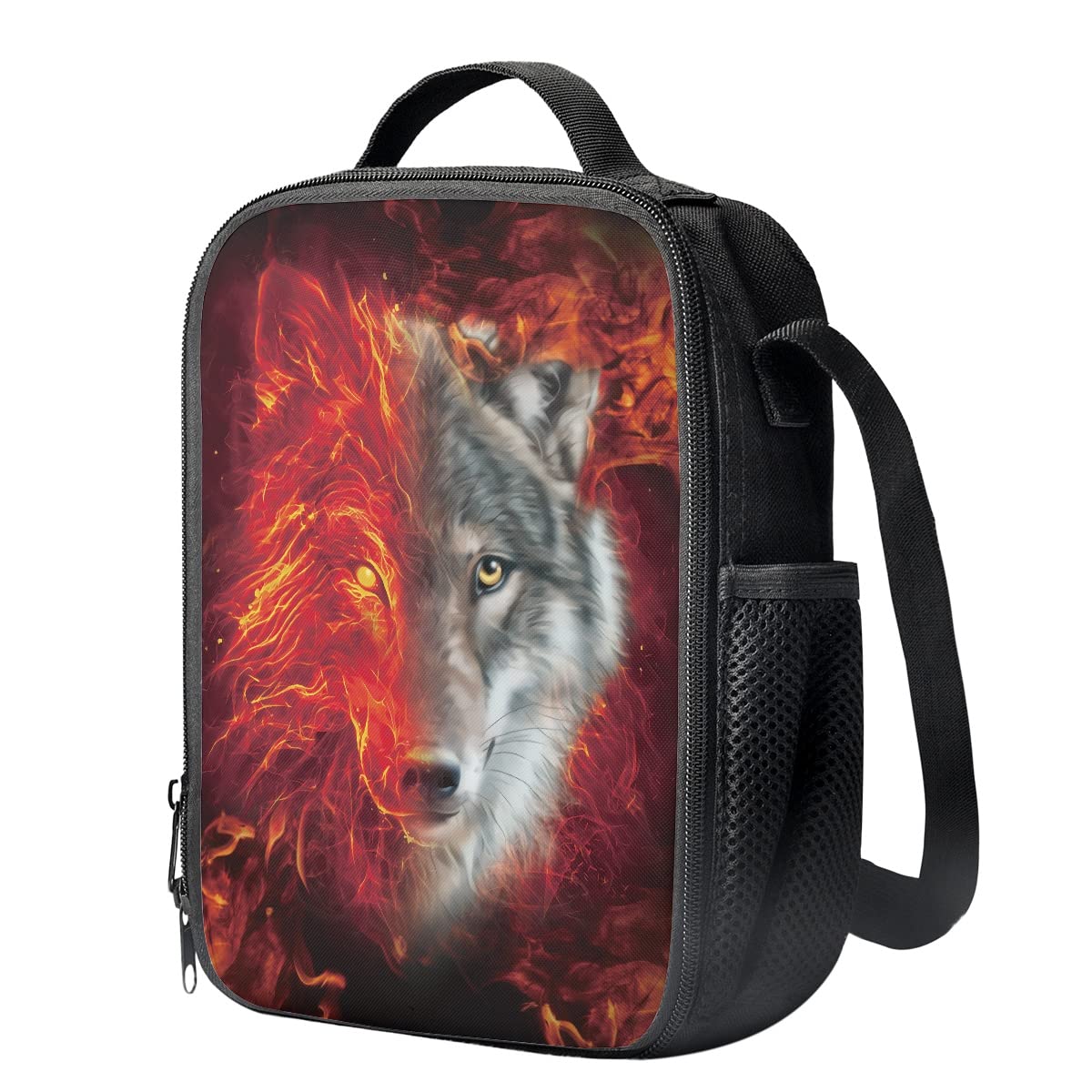 AFPANQZ Insulated Lunch Bag - Large Capacity Reusable Food Storage Tote with Adjustable Strap | Perfect for Work, School, Picnics & Outdoor Activities | Keeps Meals Fresh & Cool