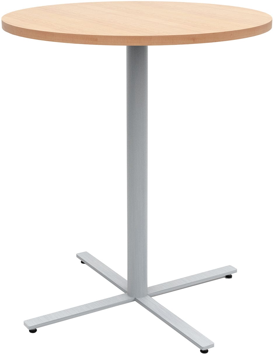 Safco JURNI 36-Inch Round Bistro Table with Durable Top - Perfect for Cafes, Restaurants, and Outdoor Dining [JN36RDNXBA42]