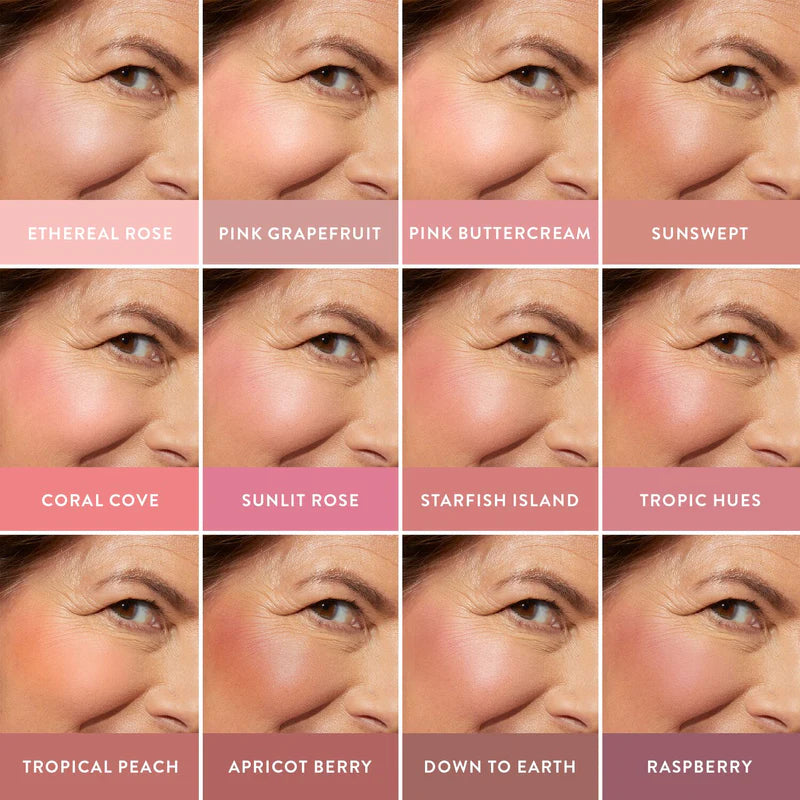 Laura Geller Baked Blush n Brighten Marbleized Blush - Long-Lasting, Buildable Color for Cheeks & Face - Perfect for Everyday Wear, Date Night & Special Occasions
