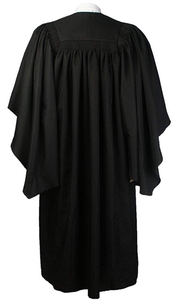 GraduationMall Unisex UK Fluted Bachelor Graduation Gown with US Cap - Perfect for College Graduation Ceremonies & Academic Events
