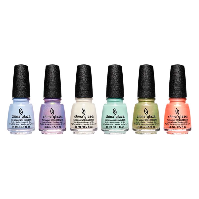 China Glaze Meadow Dreams Nail Polish Collection - Long Lasting & Vibrant Colors for Manicures, Pedicures, and Nail Art
