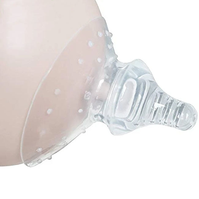 Haakaa Silicone Breastfeeding Nipple Shield - Soft & Comfortable Nipple Cover for Nursing Mothers - Perfect for Pain Relief, Latch Assistance & Breastfeeding Comfort at Home or On-the-Go
