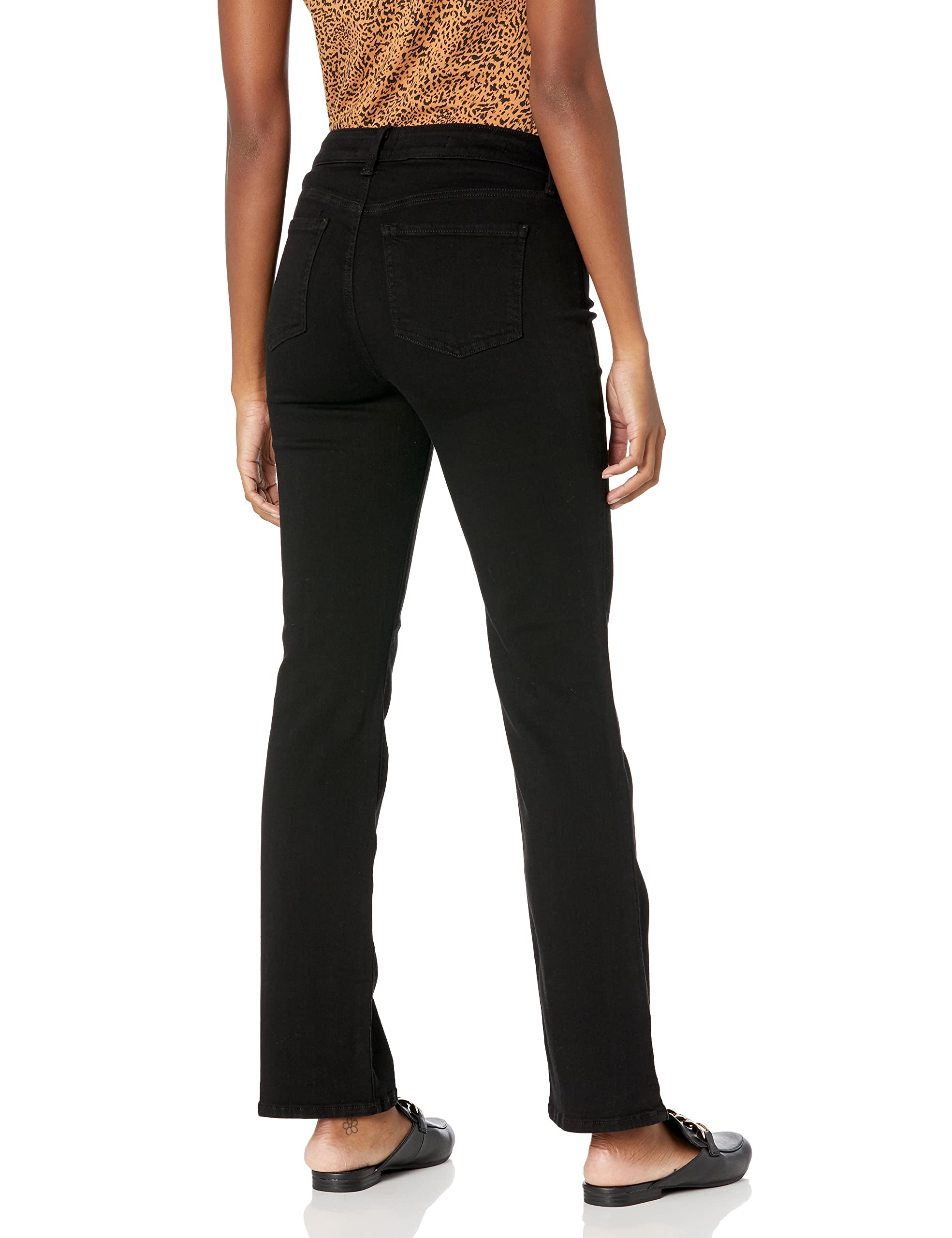 NYDJ Women's Petite Marilyn Straight Leg Jeans - Stretch Denim Pants for Comfort & Style | Perfect for Work, Casual Outings & Everyday Wear