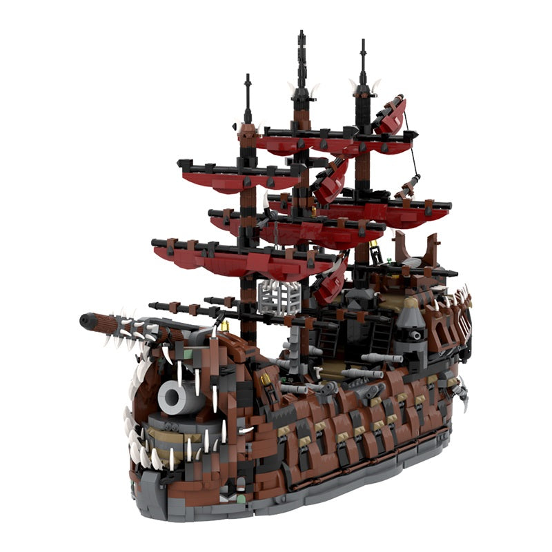 5847PCS MOC 165091 The Ruined King Building Blocks Set - Gobricks Version | Creative Castle Ruins Model Kit for Adults & Teens | Perfect for Display, Collection & LEGO® Enthusiasts