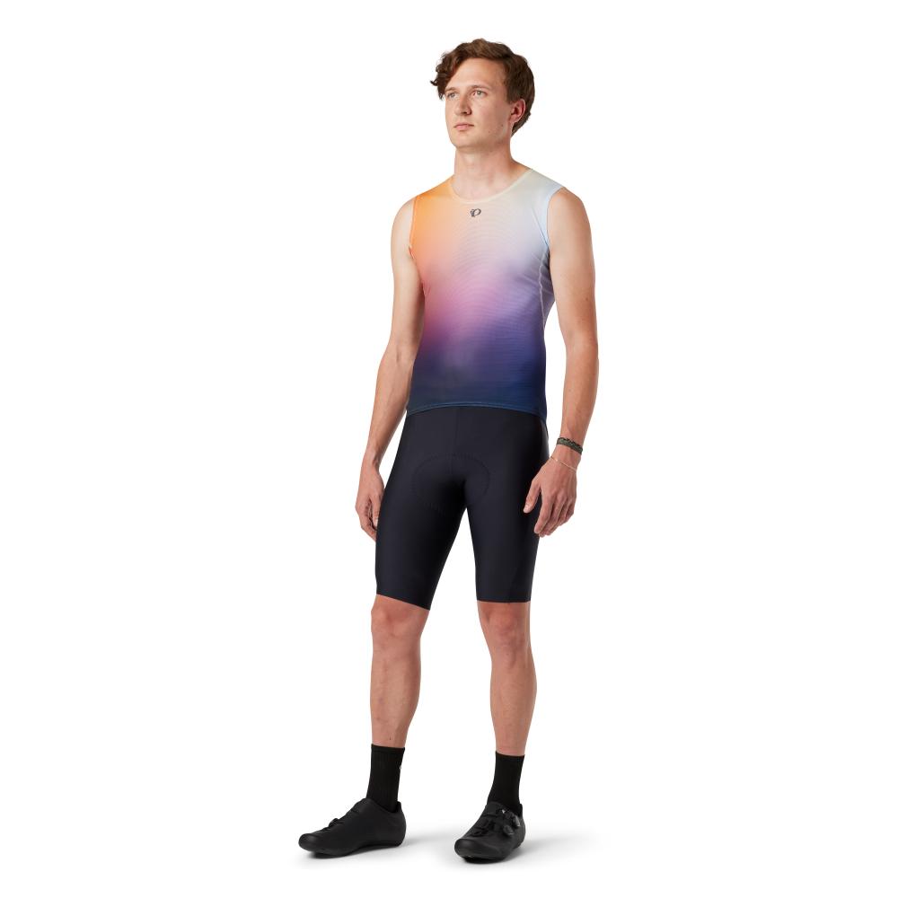 Breathable Men's Mesh Sleeveless Baselayer Shirt - Moisture Wicking Athletic Undershirt for Workout, Running & Outdoor Activities
