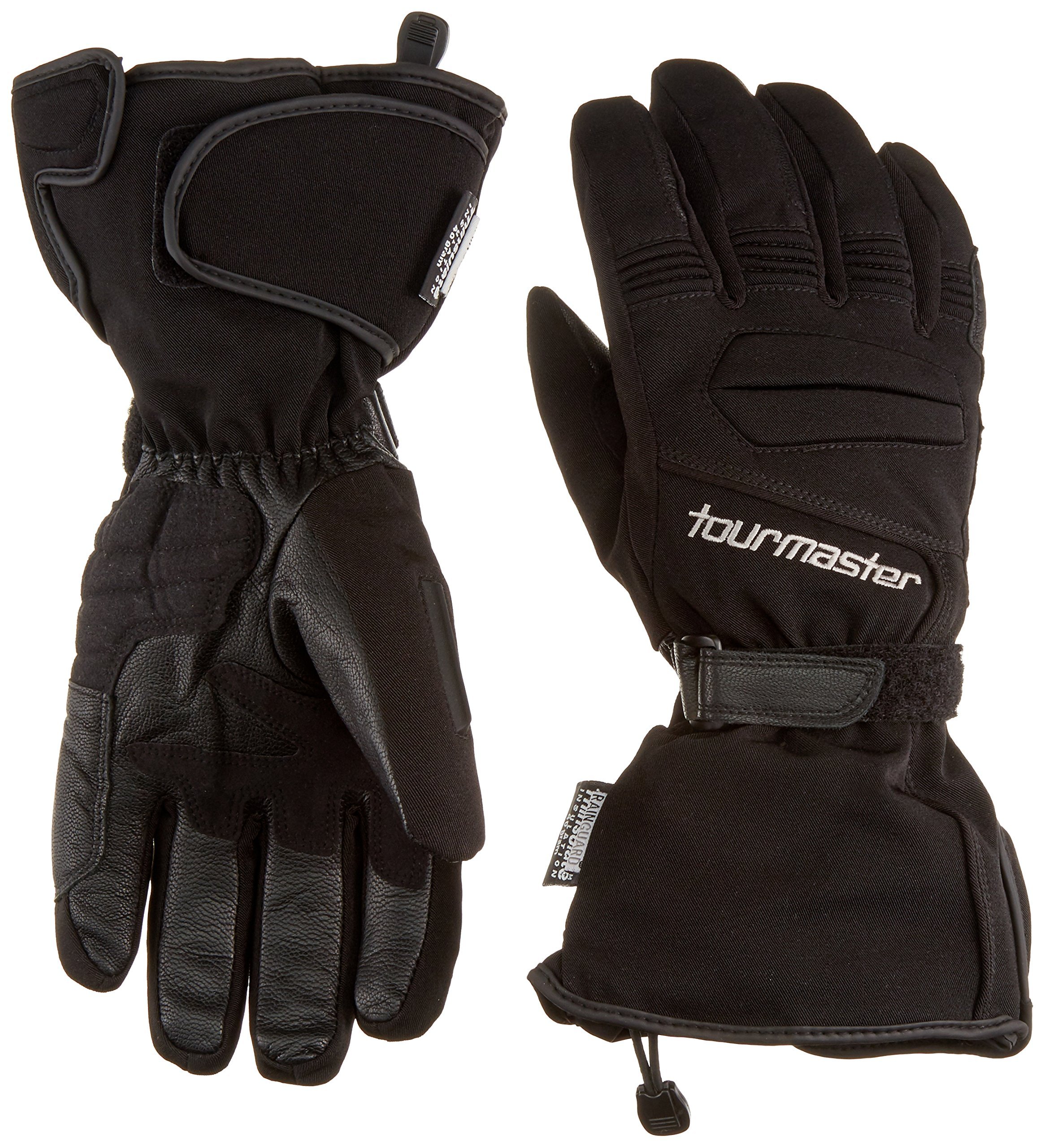 TourMaster Synergy 2.0 Electric Heated Gloves for Men & Women - Winter Motorcycle Riding, Skiing & Outdoor Activities - USB Rechargeable Battery Powered Textile Gloves