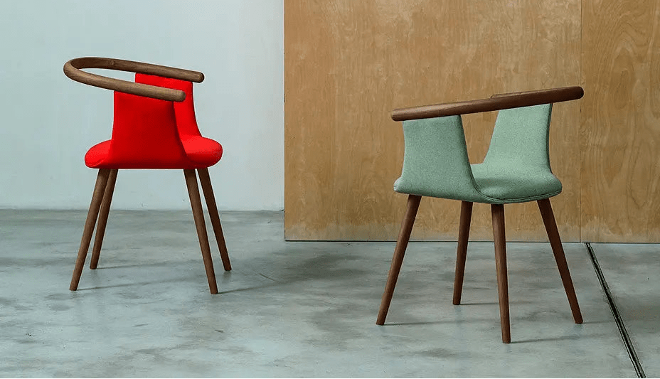 Yuumi Modern Dining Chair by Bross - Comfortable Kitchen & Dining Room Chair for Home, Restaurant, and Office Use