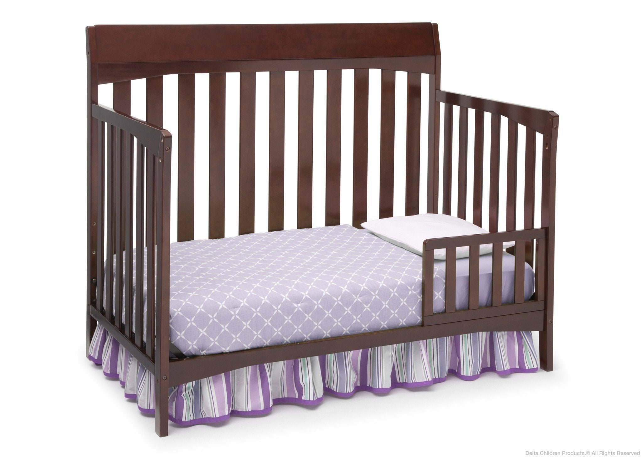 Remi 4-in-1 Convertible Baby Crib - Toddler Bed, Daybed & Full Size Bed - Safe Nursery Furniture for Newborn to Teen - Perfect for Bedrooms, Daycare & Guest Rooms