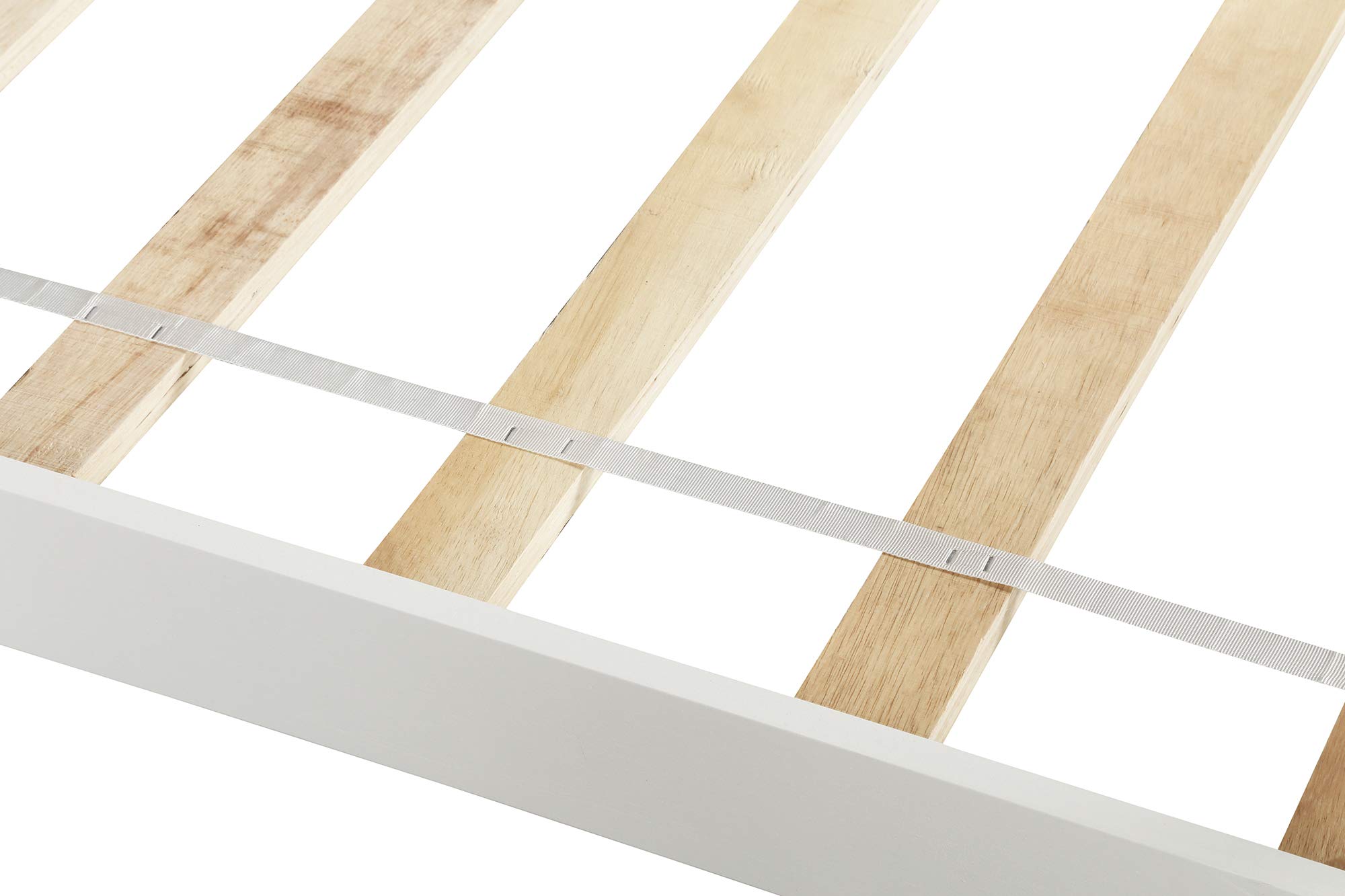 Merax Full Size Wood Platform Bed Frame with Headboard & Footboard - Sturdy Wood Slat Support, Easy Assembly, No Box Spring Needed - Perfect for Bedrooms, Guest Rooms & Dormitories (White)