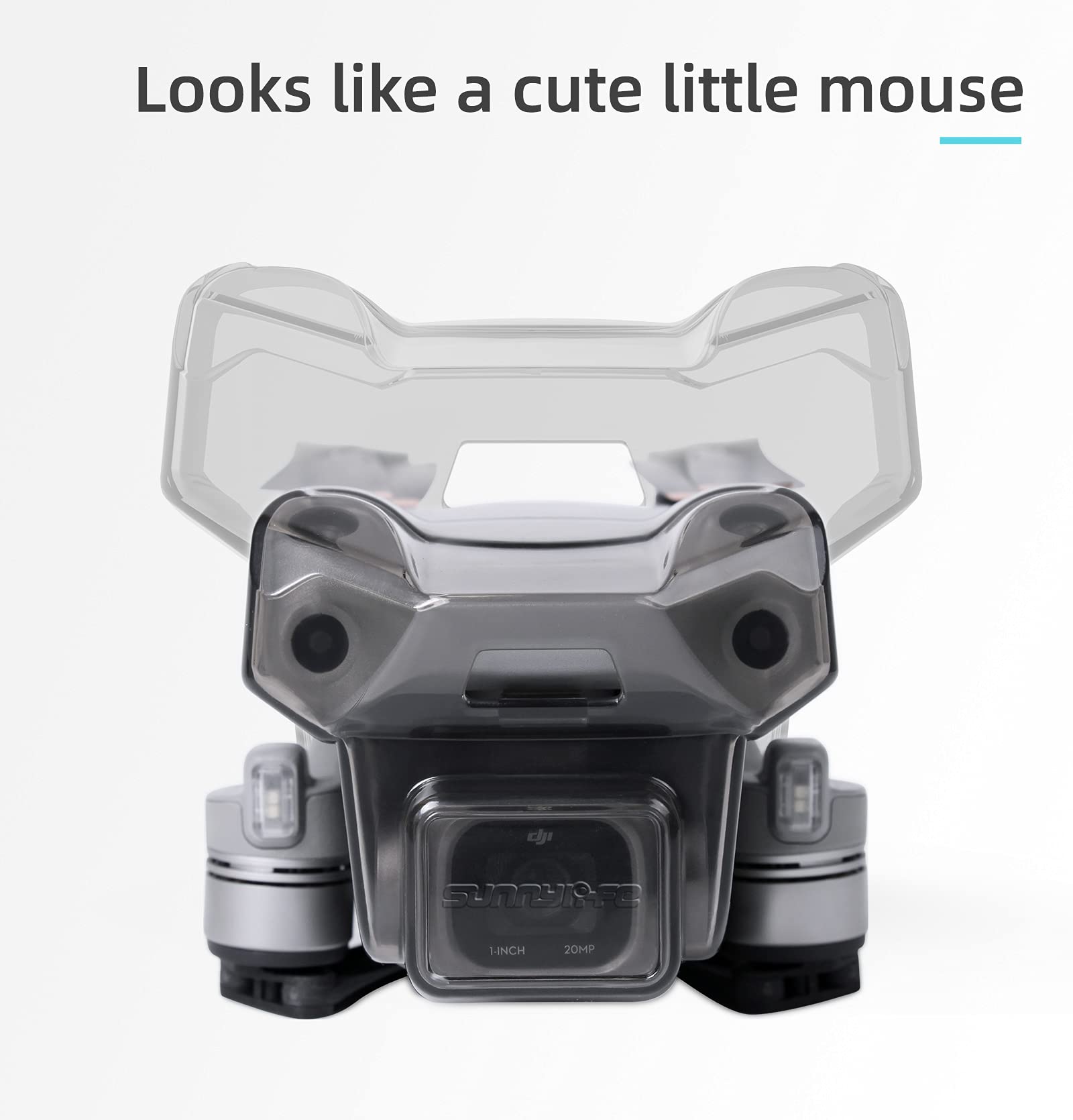 DJI Air 2S Lens Cap & Gimbal Guard Protector - Compatible with DJI Air 2S Drone Accessories - Secure Protection for Camera Lens & Gimbal - Perfect for Aerial Photography & Travel Adventures