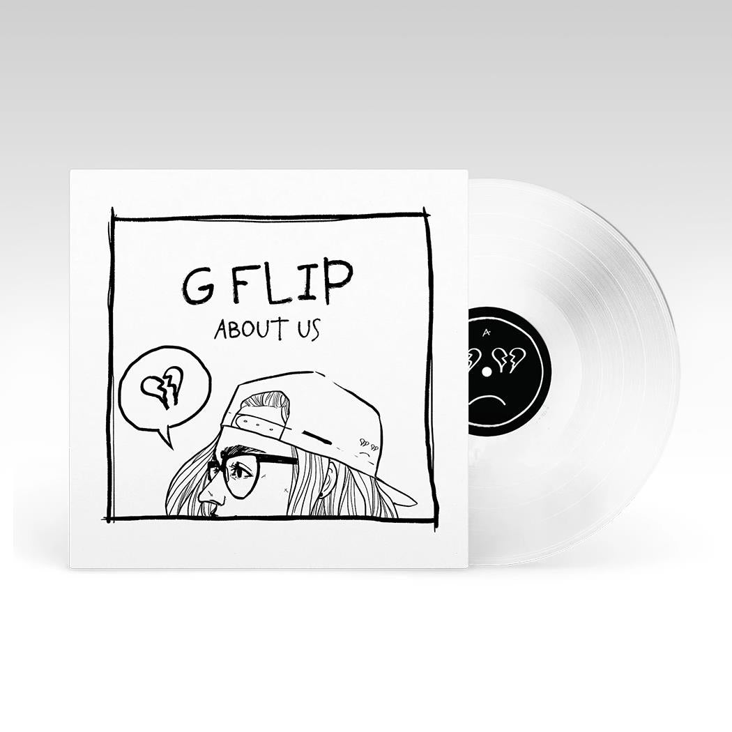About Us 180g White Vinyl Record - Limited Edition Repress - Perfect for Audiophiles & Vinyl Collectors