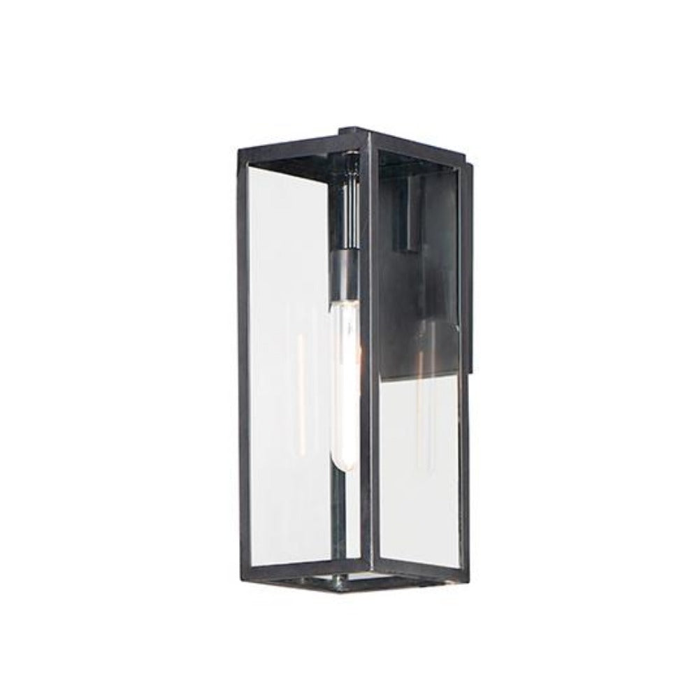 Tasha Outdoor Wall Sconce Light - Waterproof Exterior Lighting for Patio, Garden, Porch & Backyard - Black Matte Finish Weatherproof Fixture