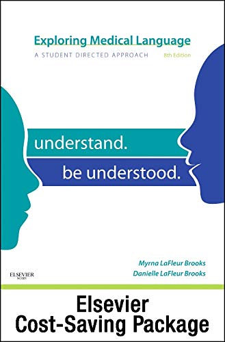 Exploring Medical Language 8th Edition & Mosby's Dictionary of Medicine, Nursing & Health Professions 9th Edition - Essential Medical Reference Books for Students and Healthcare Professionals