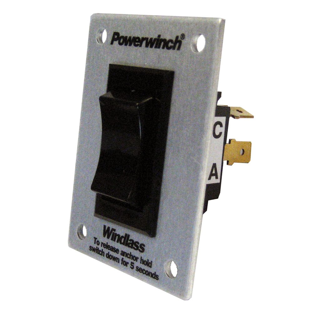 Powerwinch R001441 Helm Switch Kit for Marine Boat Winch Control - Durable Waterproof Switch for Easy Anchor and Sail Handling on Boats and Yachts