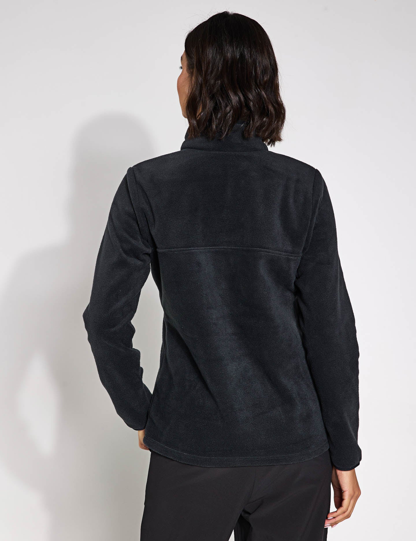 Benton Springs Half Snap Pullover - Stylish Black Fleece Jacket for Men & Women | Perfect for Outdoor Hiking, Camping & Casual Wear
