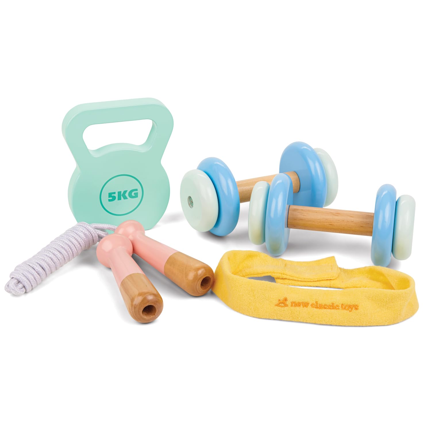 New Classic Toys - Fitness Kit for Kids & Adults | Fun Exercise Equipment for Home, Gym & Outdoor Activities