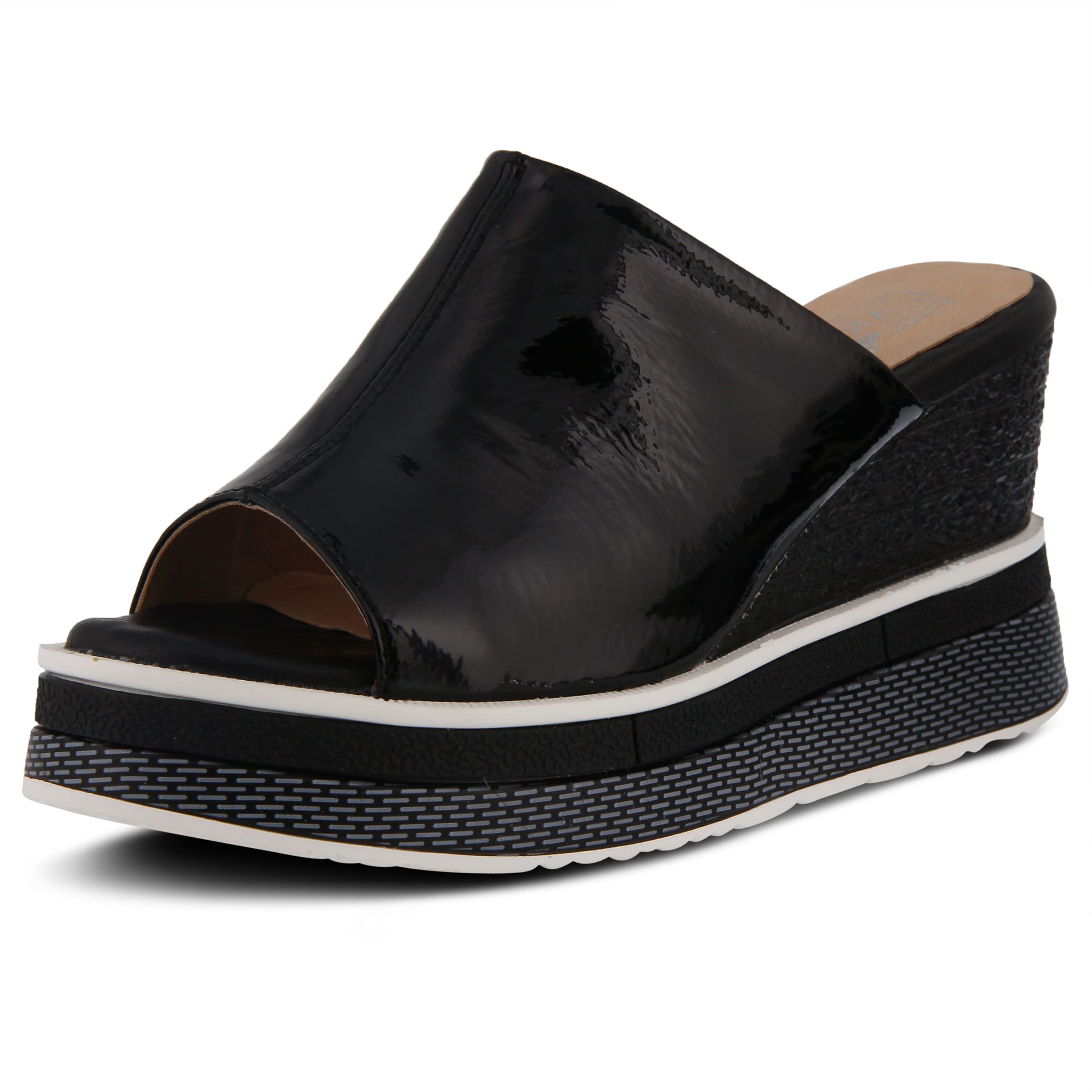 Spring Step L'Artiste Women's Alurrin Platform Sandals - Comfortable & Stylish Wedge Heels for Summer, Beach, and Casual Outings