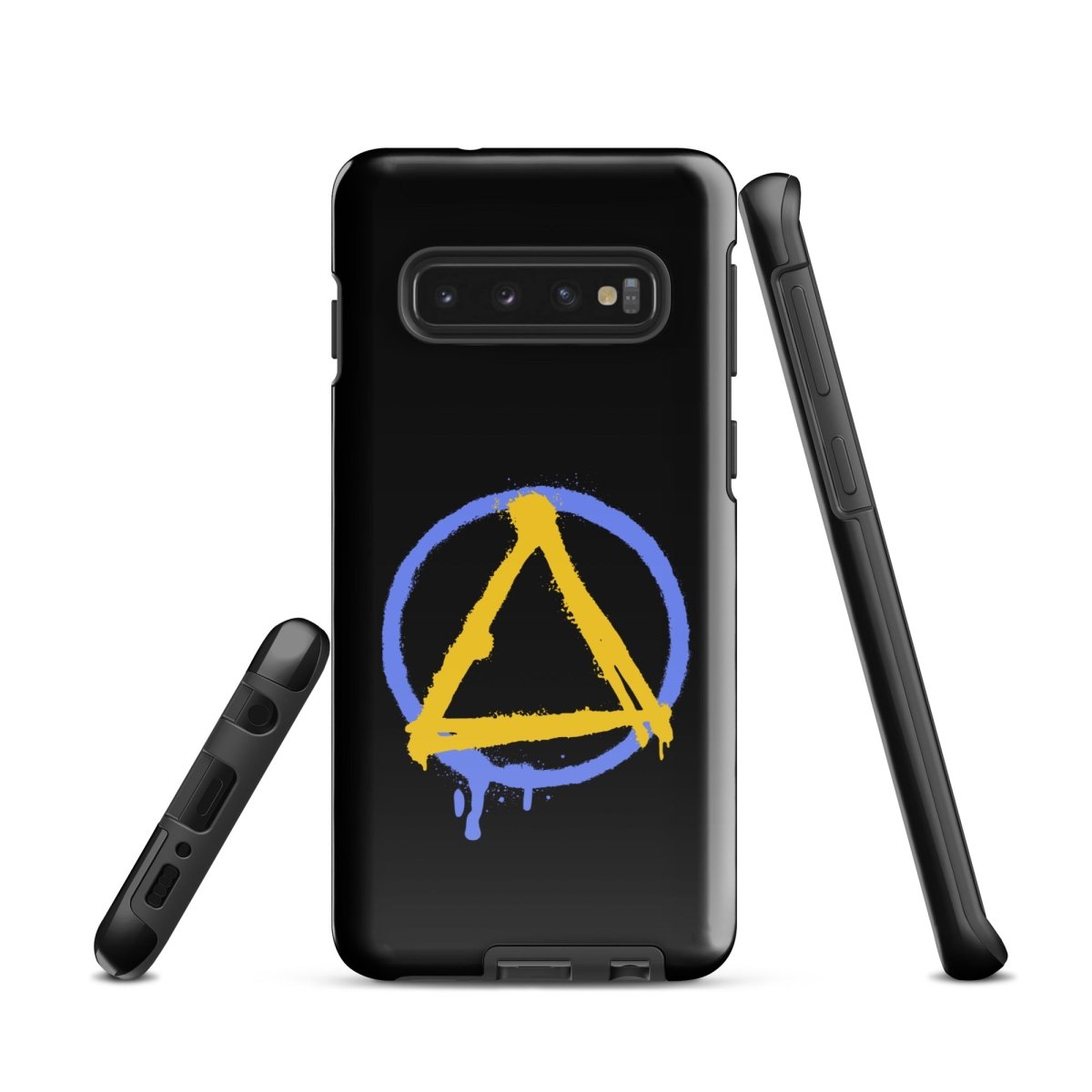 Sober Symbol Rugged Protective Case for Samsung Galaxy - Shockproof & Durable Phone Cover for Outdoor, Work & Daily Use