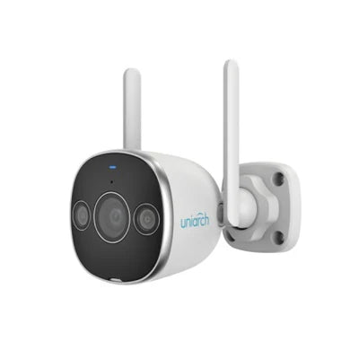 Uniview Uho B2D M3F4D 4.0mm 3MP HD Outdoor Bullet WiFi Security Camera - Weatherproof Night Vision Surveillance for Home, Business & Garage Monitoring