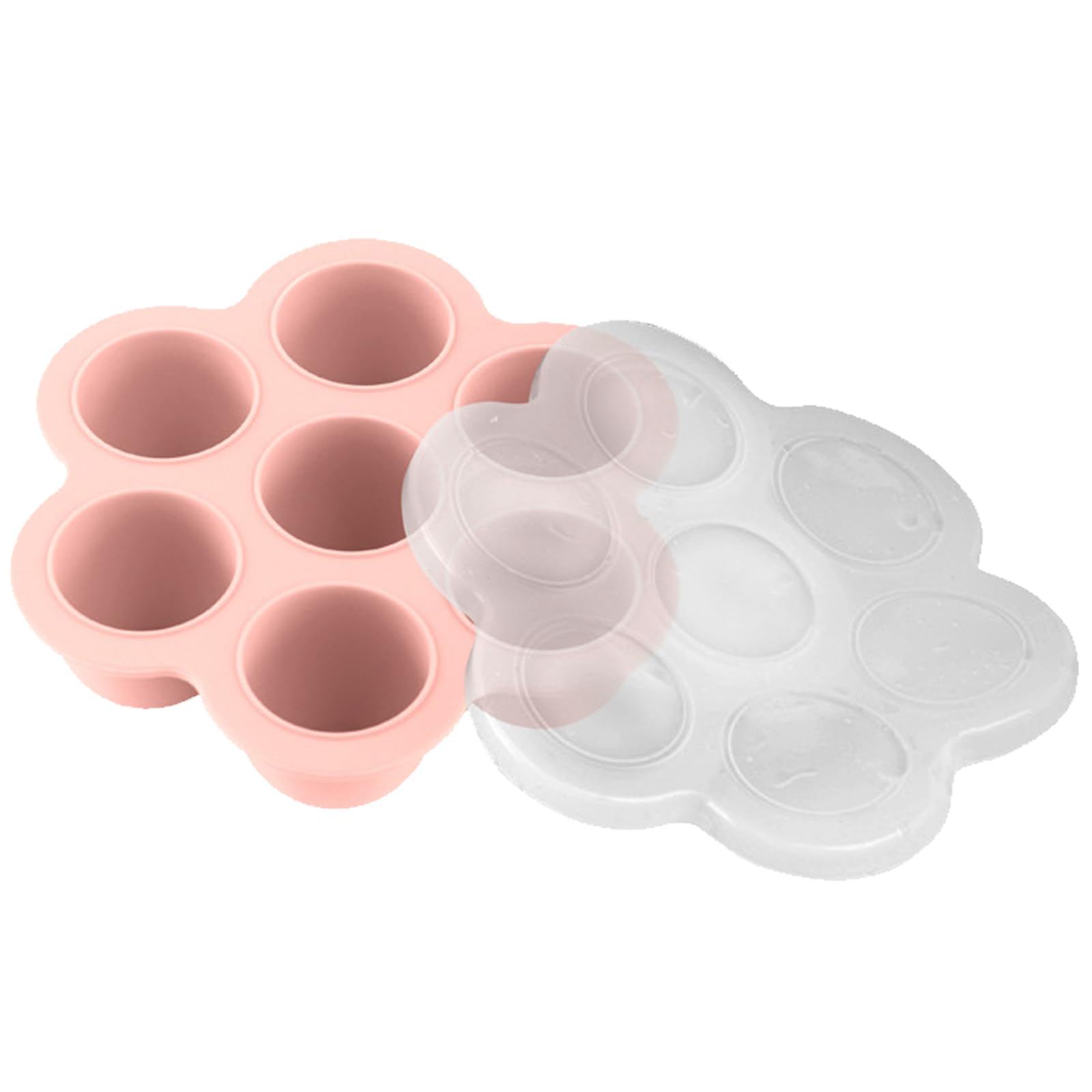 GNAUMORE Silicone Baby Food Storage Containers with Lids - BPA-Free Freezer Trays for Breast Milk, Puree & Snacks - Perfect for Meal Prep, Baby Led Weaning & Organizing Fridge